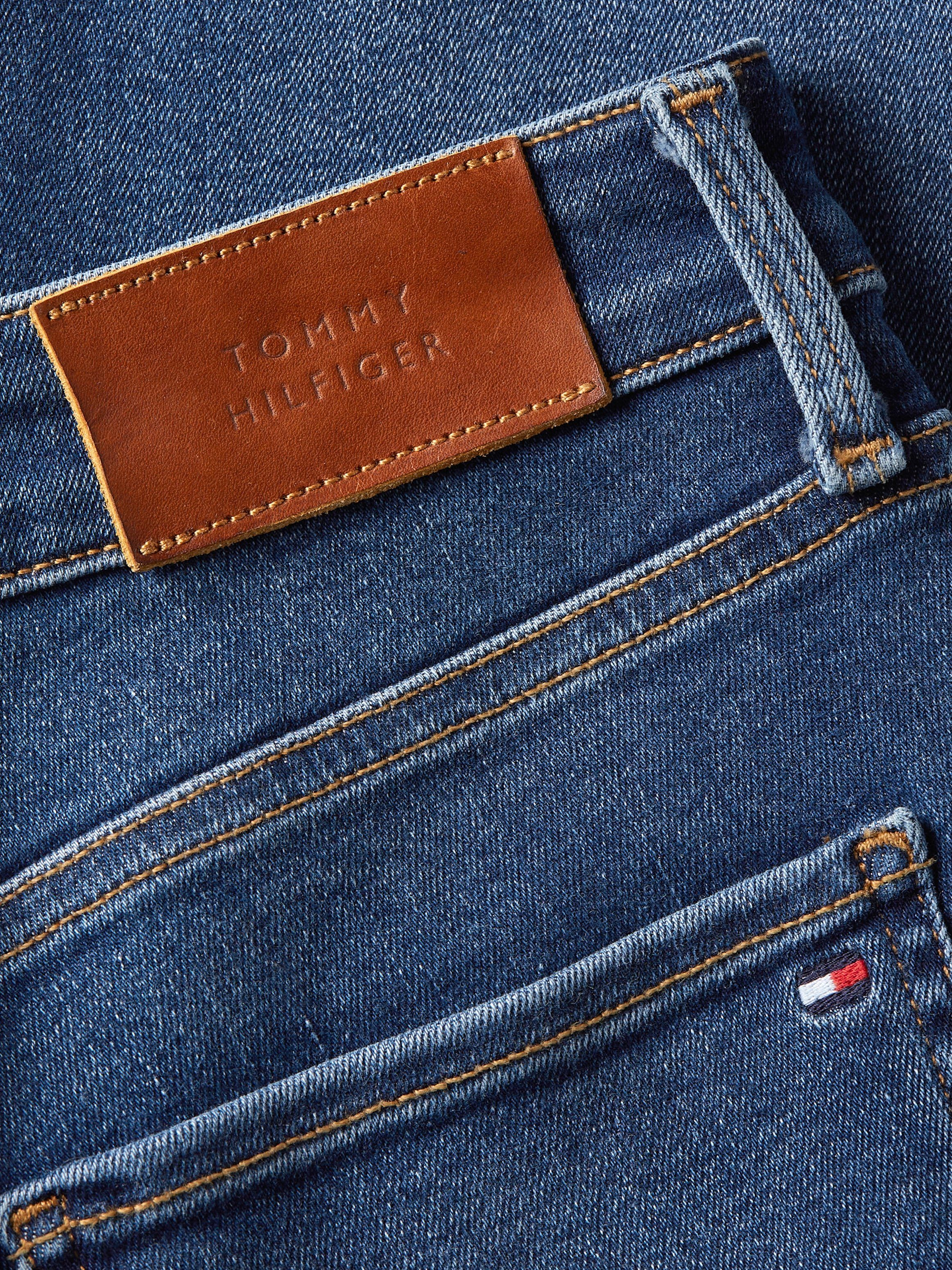 SKINNY Tommy Hilfiger Skinny-fit-Jeans Hilfiger HARLEM Logo-Badge mit TH U Tommy HW FLEX Ada