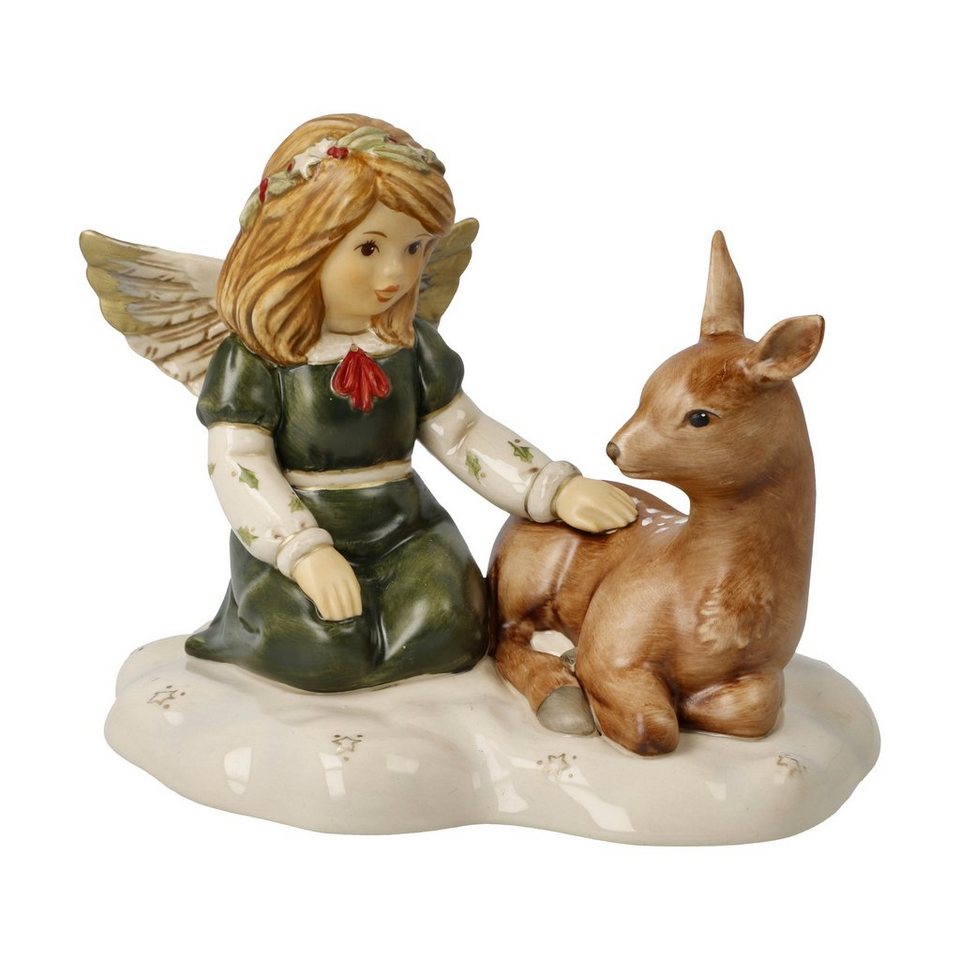 Goebel Engelfigur Beschützt sollst Du Sein - Winterwald Weihnachten, Ein  ideales Geschenk zur Weihnachtszeit