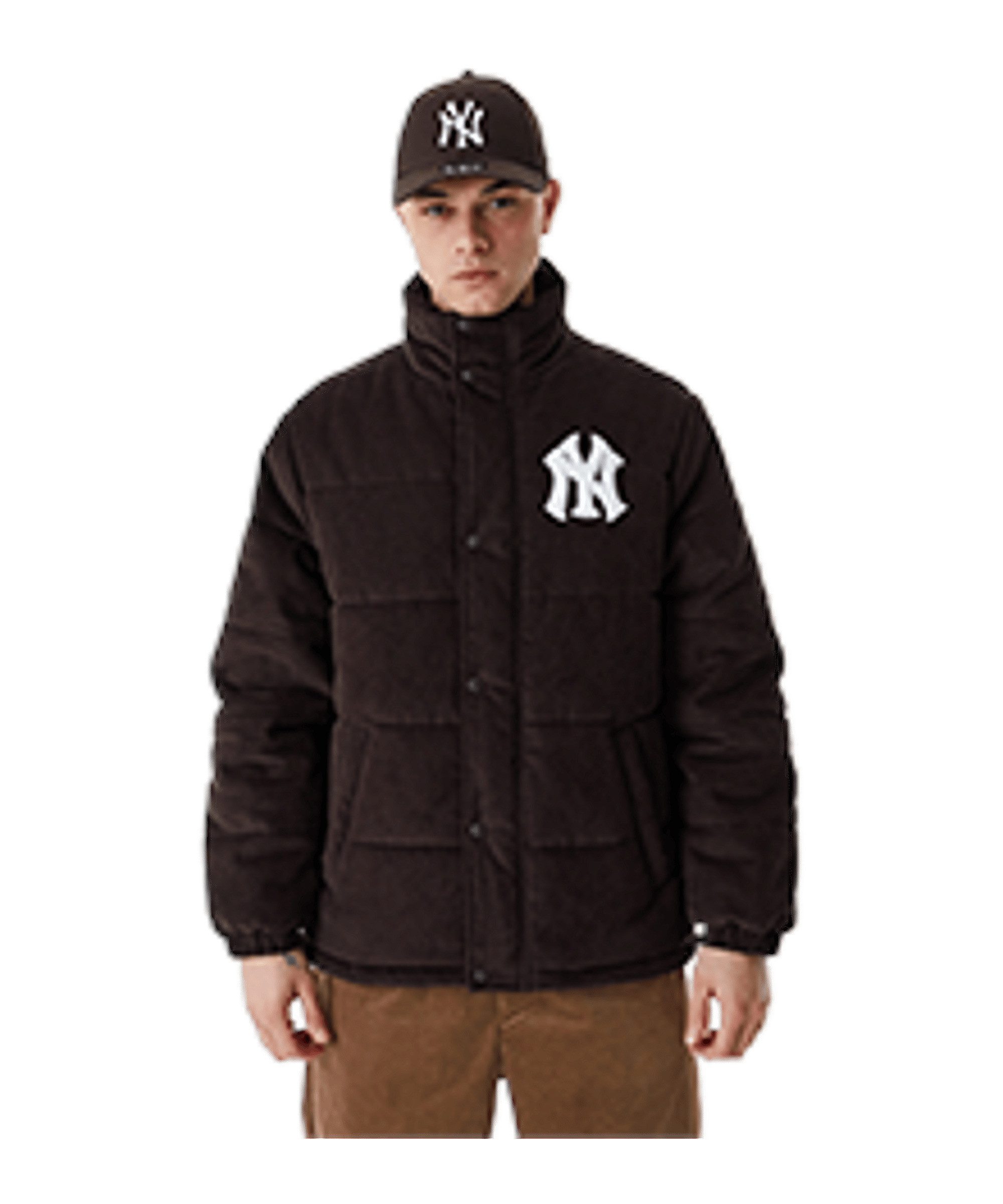 New Era Sweatjacke New Era Mlb New York Yankees Cord Jacke Baumwolle
