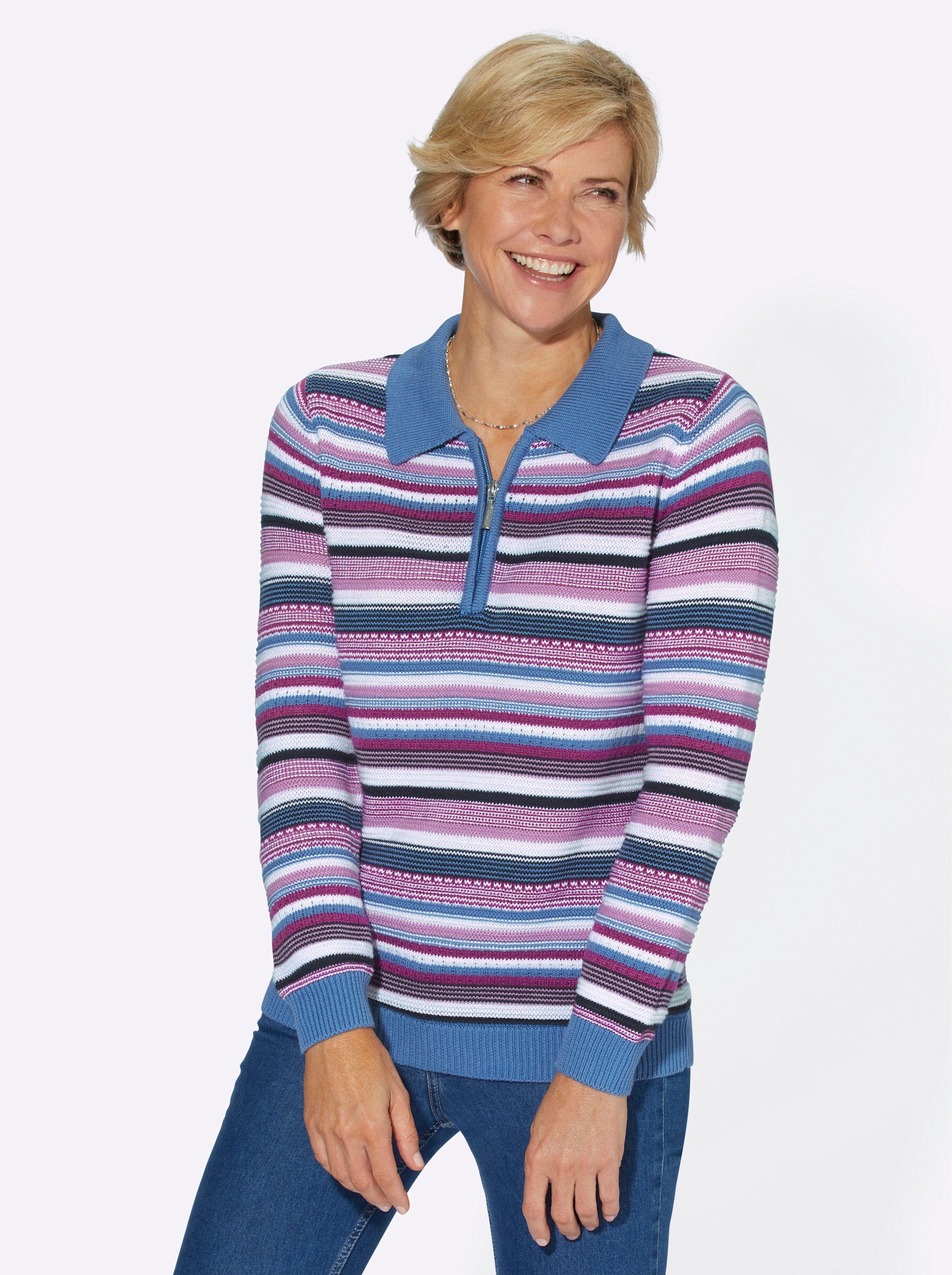 Strickpullover Langarm-Pullover
