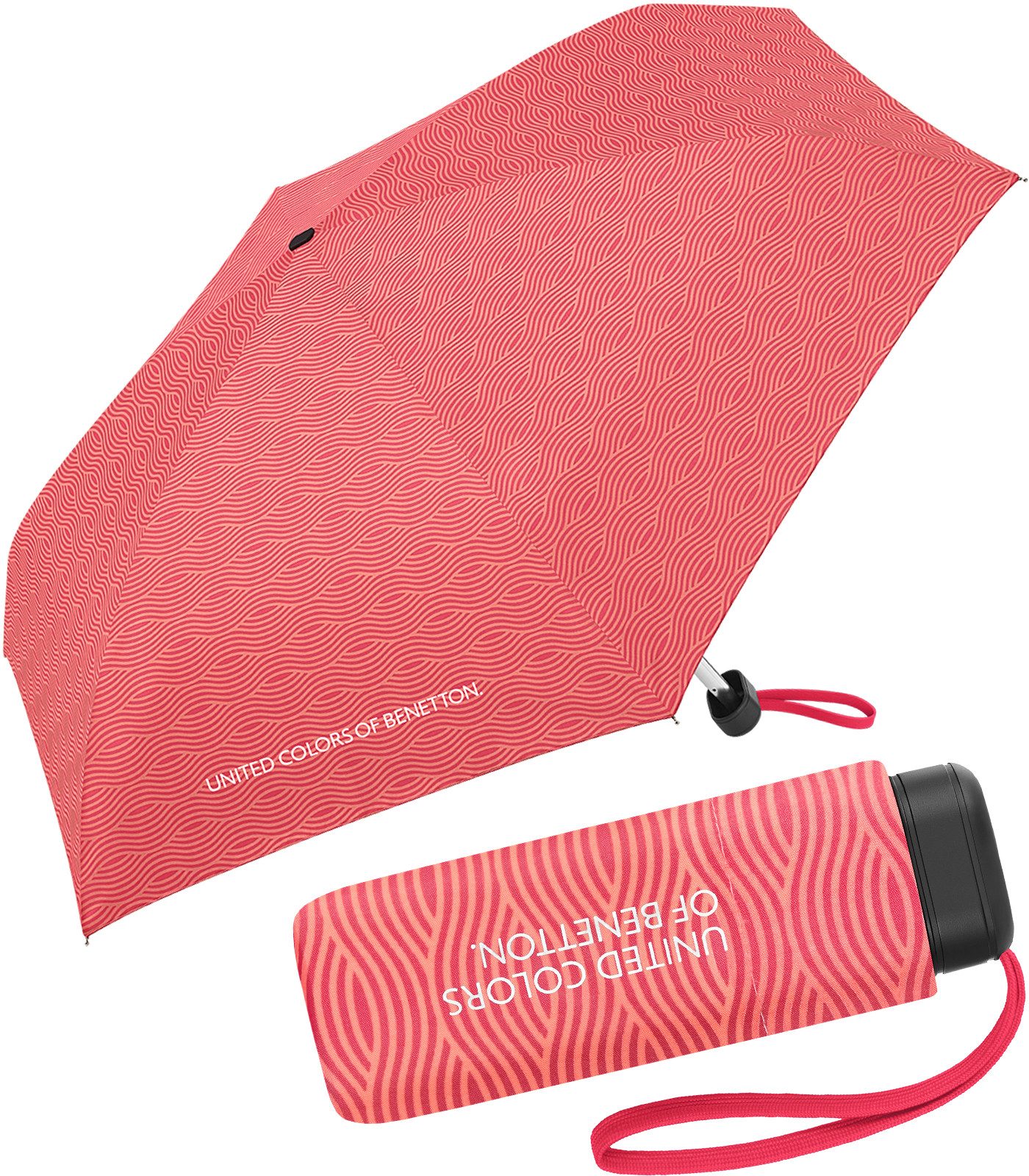 Taschenregenschirm für Damen mit Handöffner Ultra Mini Flat FS 2026