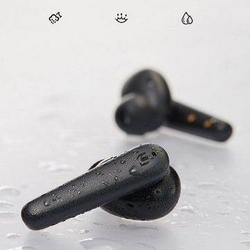 UGREEN HiTune T1 In-Ear Wireless Bluetooth TWS Ohrhörer Schwarz Bluetooth-Kopfhörer (Bluetooth, Touch Control, TWS, Bluetooth 5.0, EQ-Modus, Rauschunterdruckung, Wasserdicht IPX5)