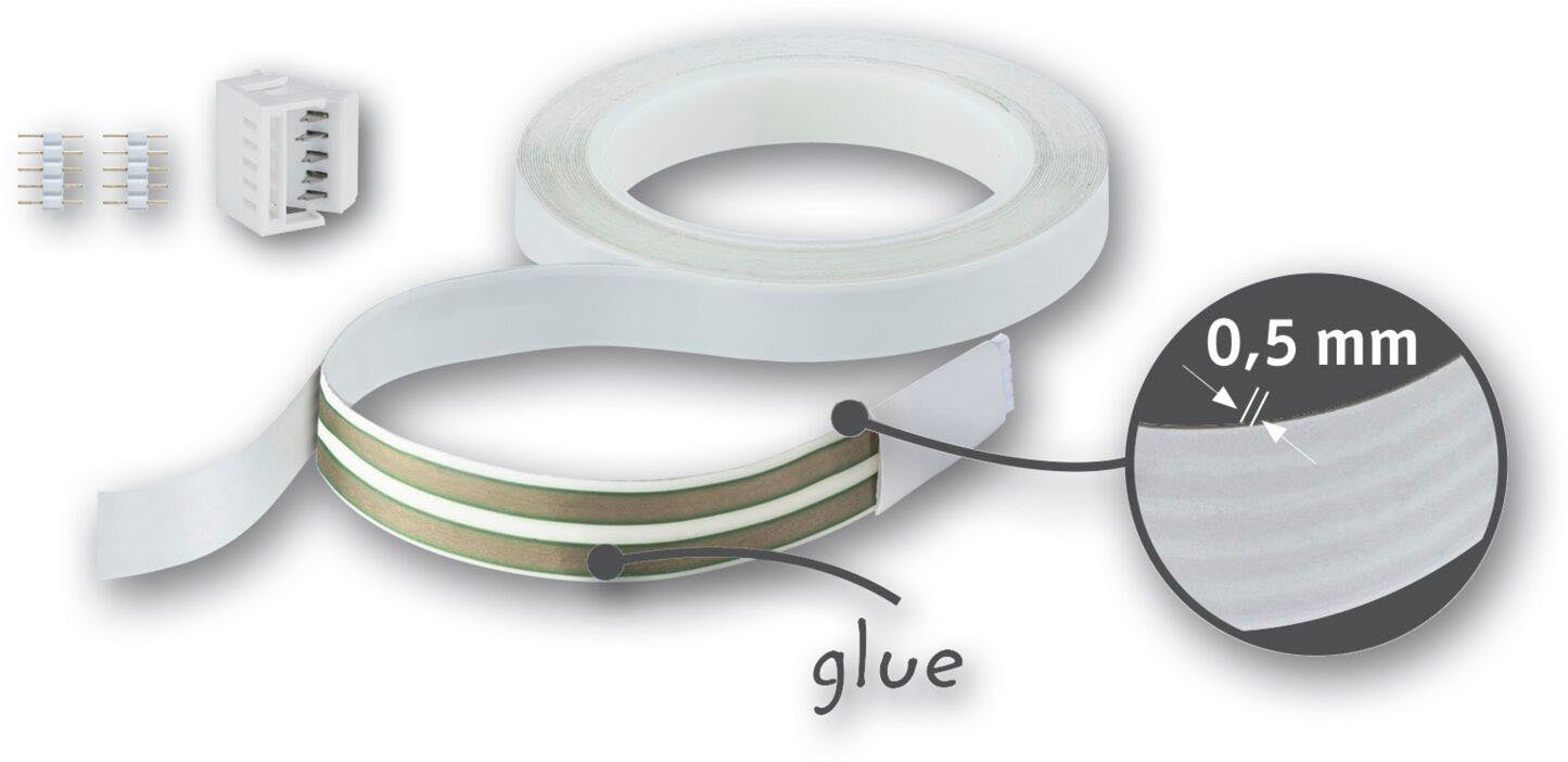 Paulmann LED Bilderleuchte Xana, LED fest integriert, Warmweiß, dimmbar