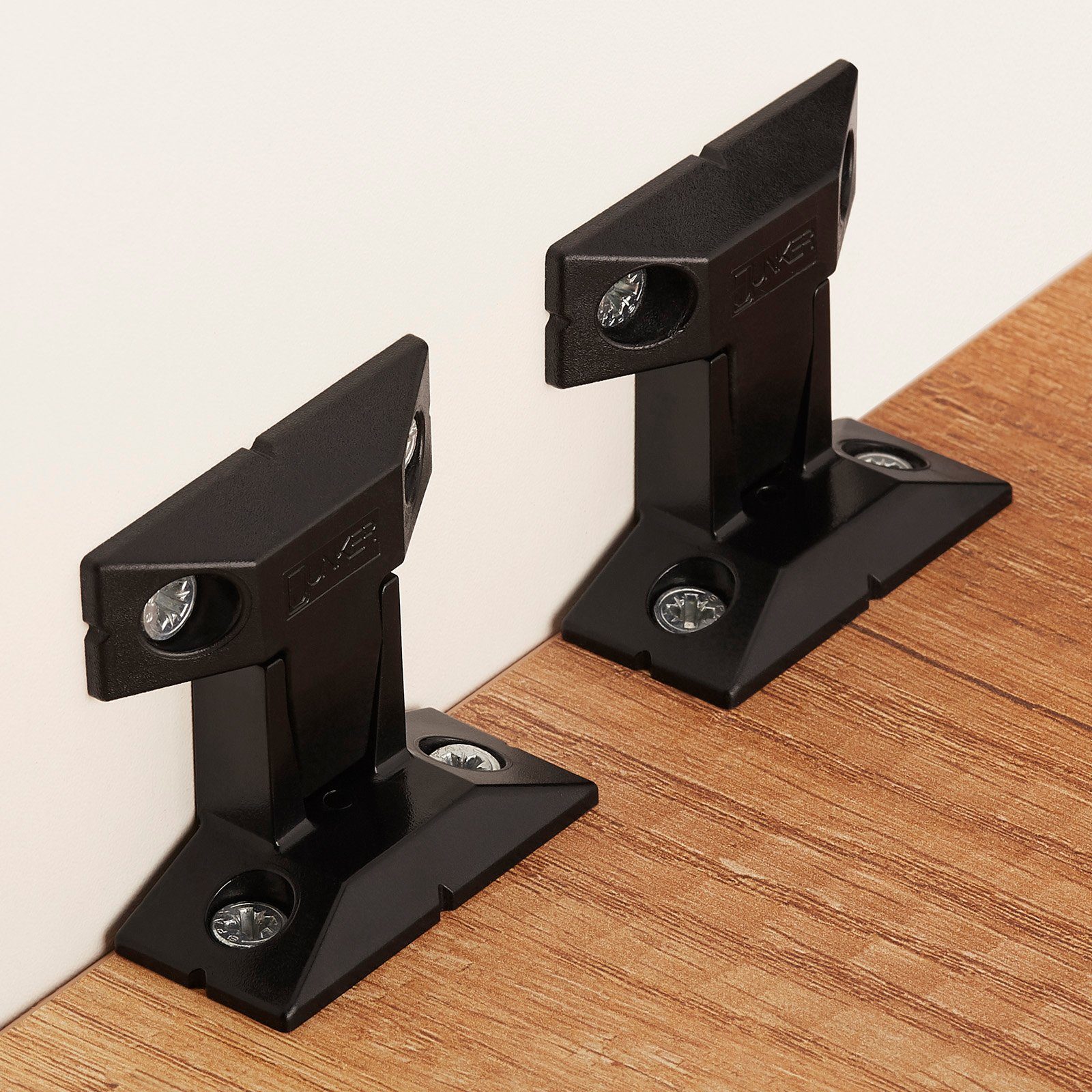 SO-TECH® Möbelbeschlag Einhängebeschlag Verbindungsbeschlag Blendenhalter (10 St), Aufhängebeschlag FLINK AS (für Spanplattenschrauben) – Bild 4 von 5