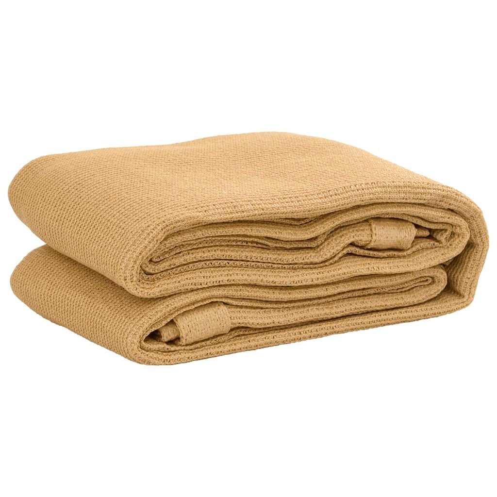 vidaXL Zeltteppiche Zeltteppich Sandfarbe 250x200 cm günstig online kaufen