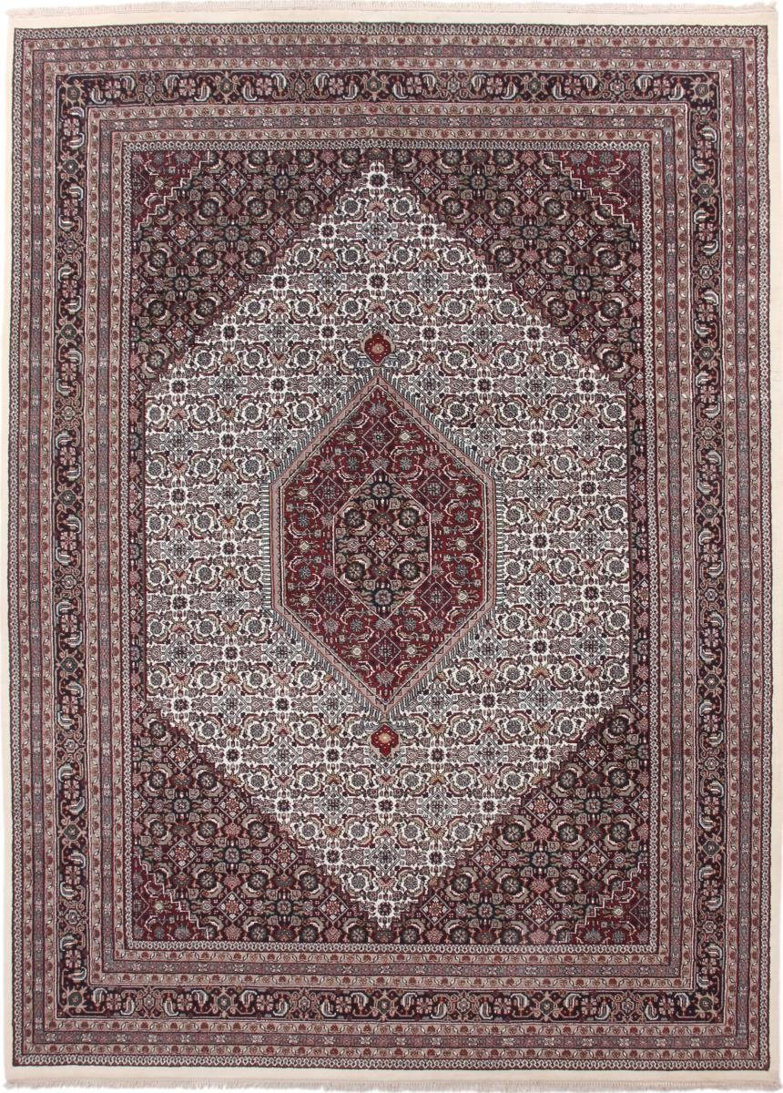 Orientteppich Indo Bidjar Herati 269x372 Handgeknüpfter Orientteppich, Nain Trading, rechteckig, Höhe: 15 mm