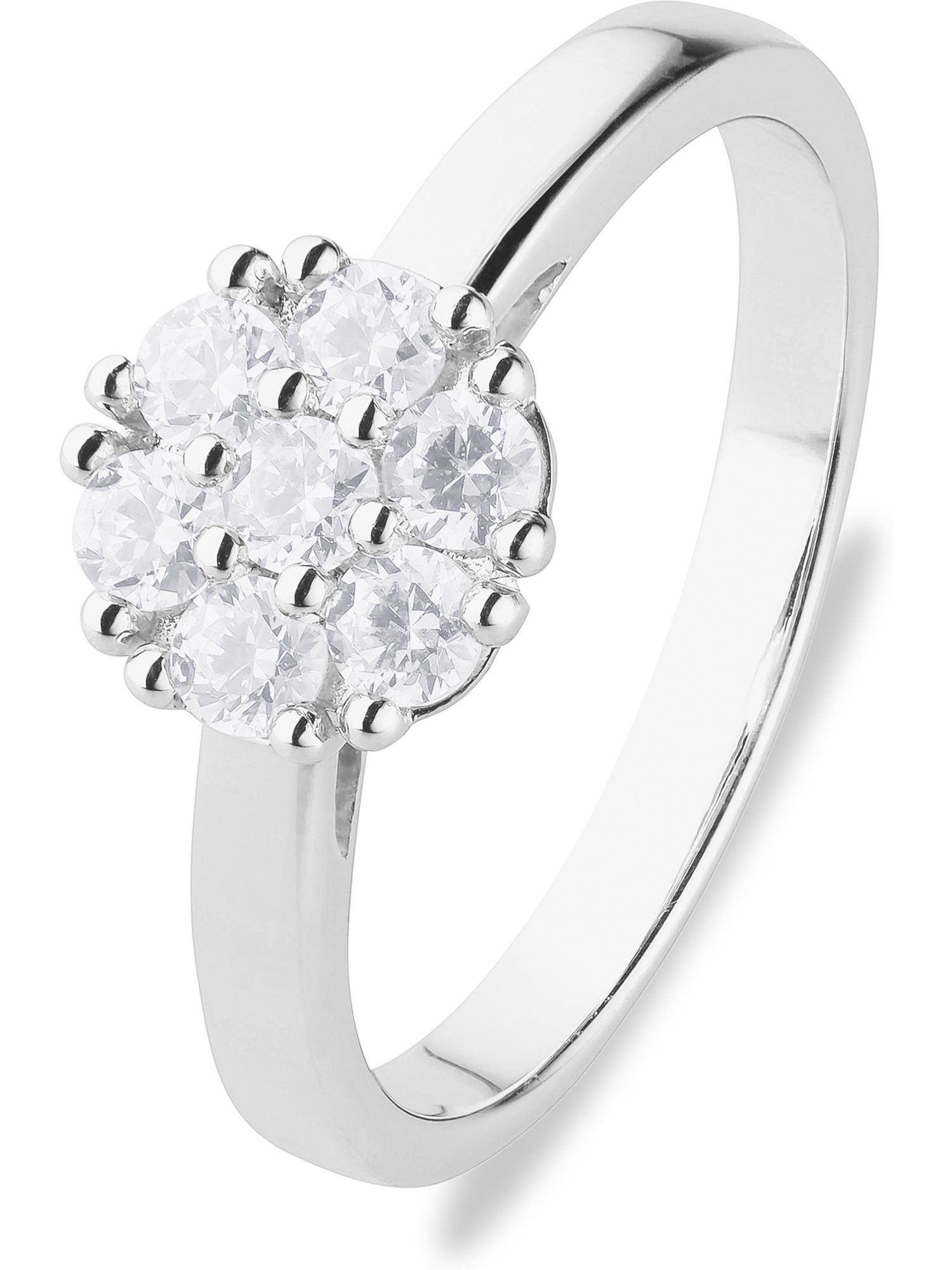 CHRIST Diamantring CHRIST Damen-Damenring 7 Diamant