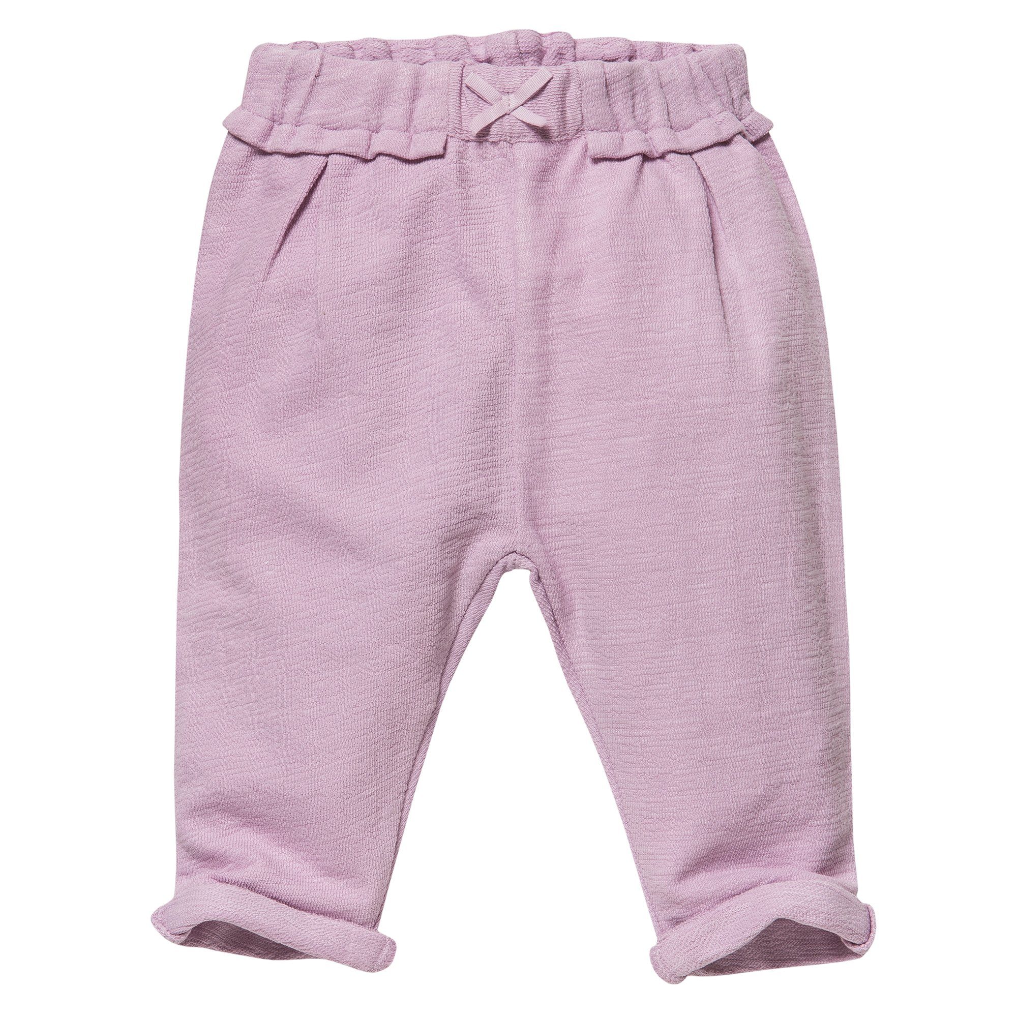 People Wear Organic Sweathose mit Zierschleife, günstig online kaufen