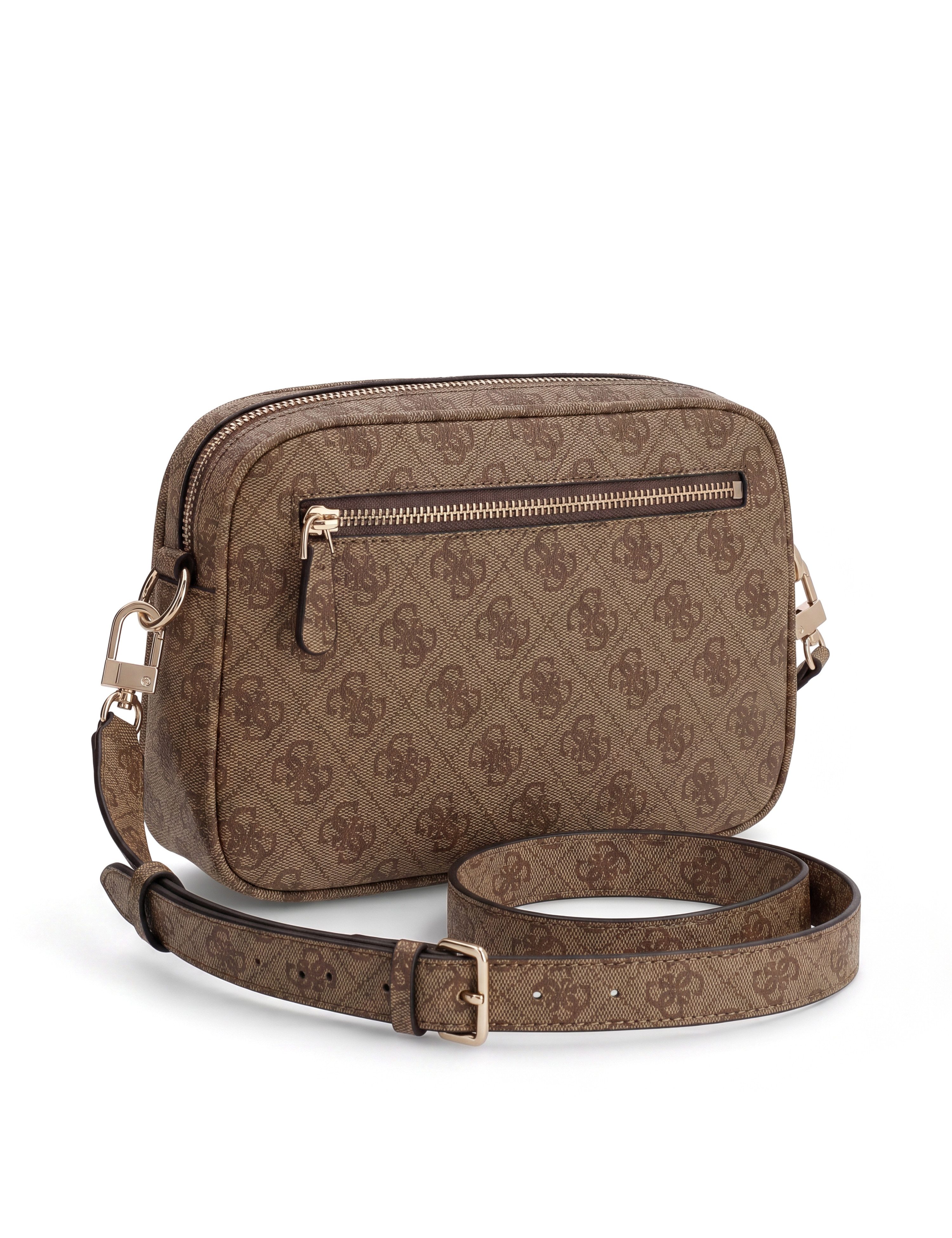 Guess Umhängetasche MERIDIAN II CAMERA BAG, Damen Umhängetasche, Schultertasche mit Logoprint – Bild 4 von 5