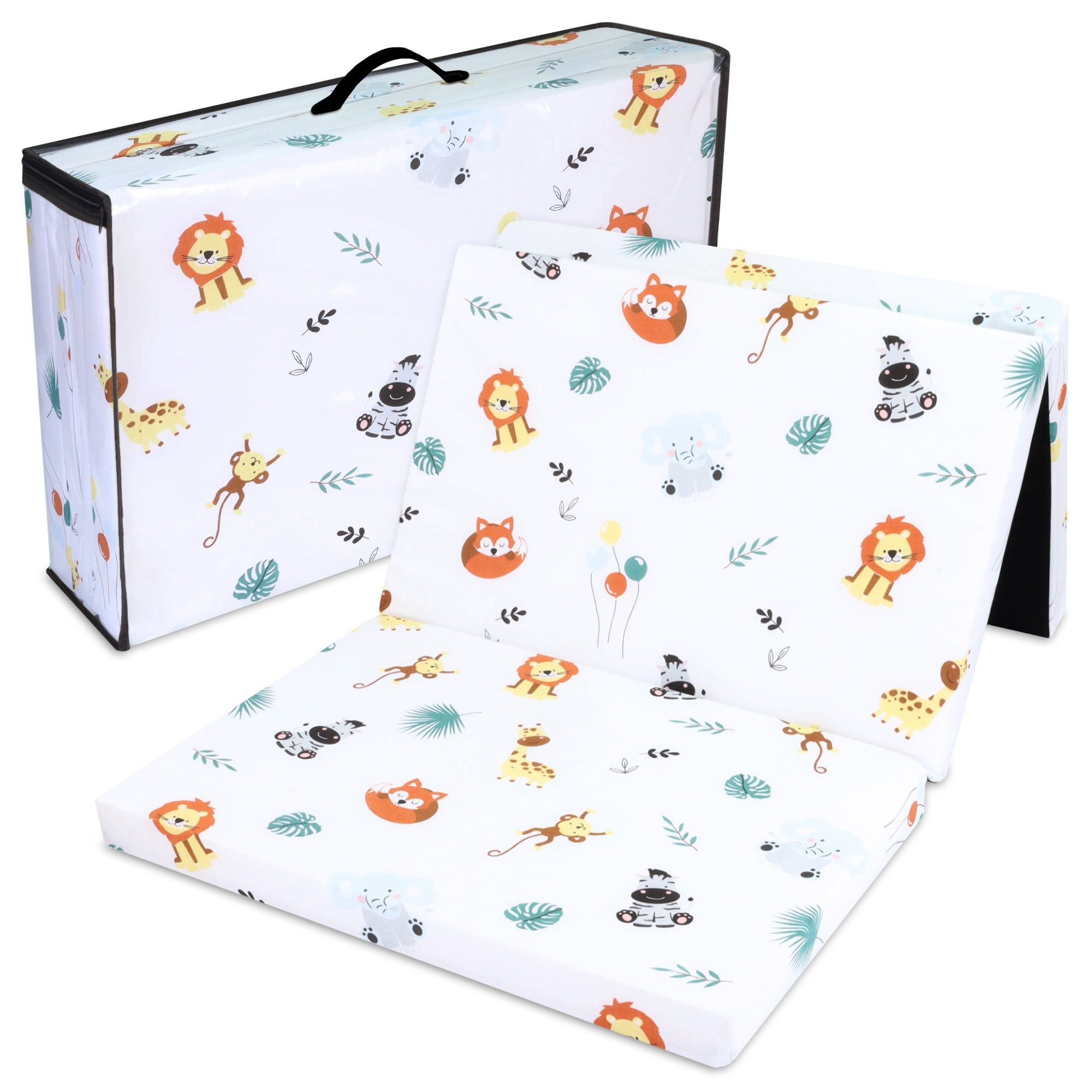 Babymatratze Reisebett Matratze 60x120 cm faltbar Safari