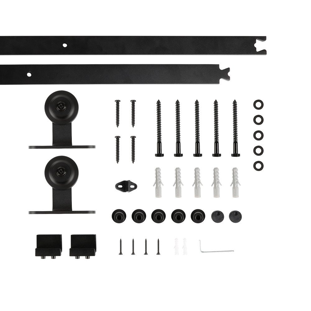 JEOBEST Schiebetür 200cm Schiebetürsystem, T-Form, 1-St, günstig online kaufen