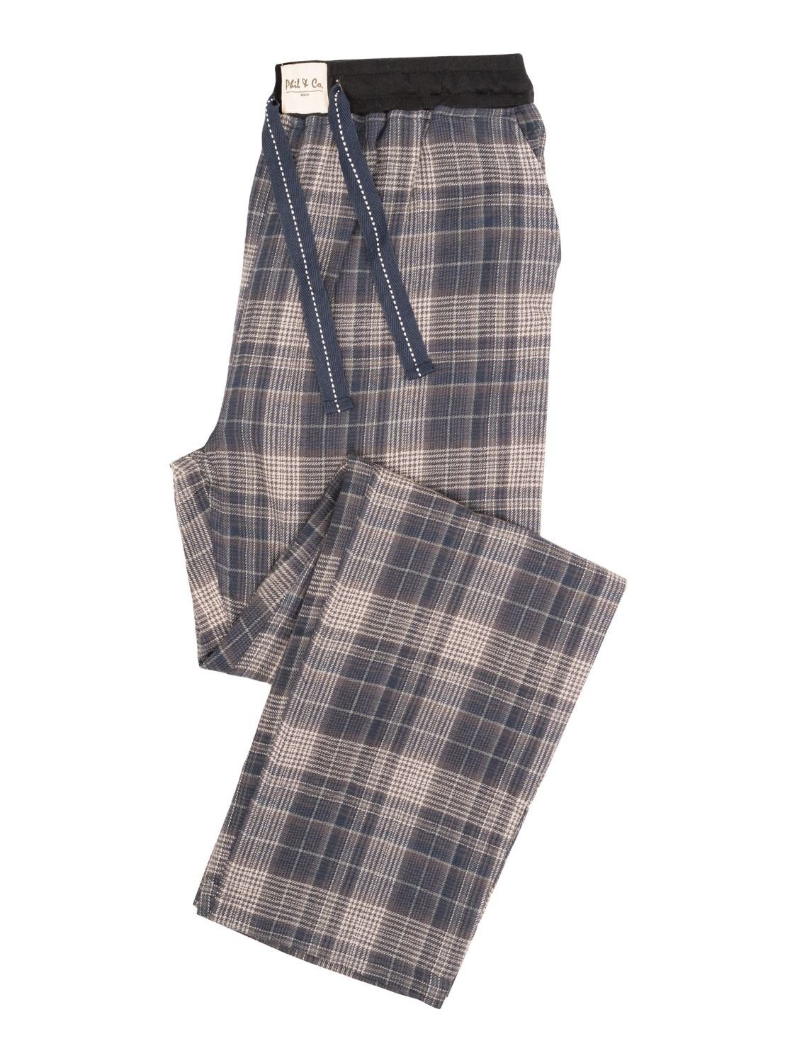 Phil & Co. Schlafanzug FLANELL Pyjamahose günstig online kaufen