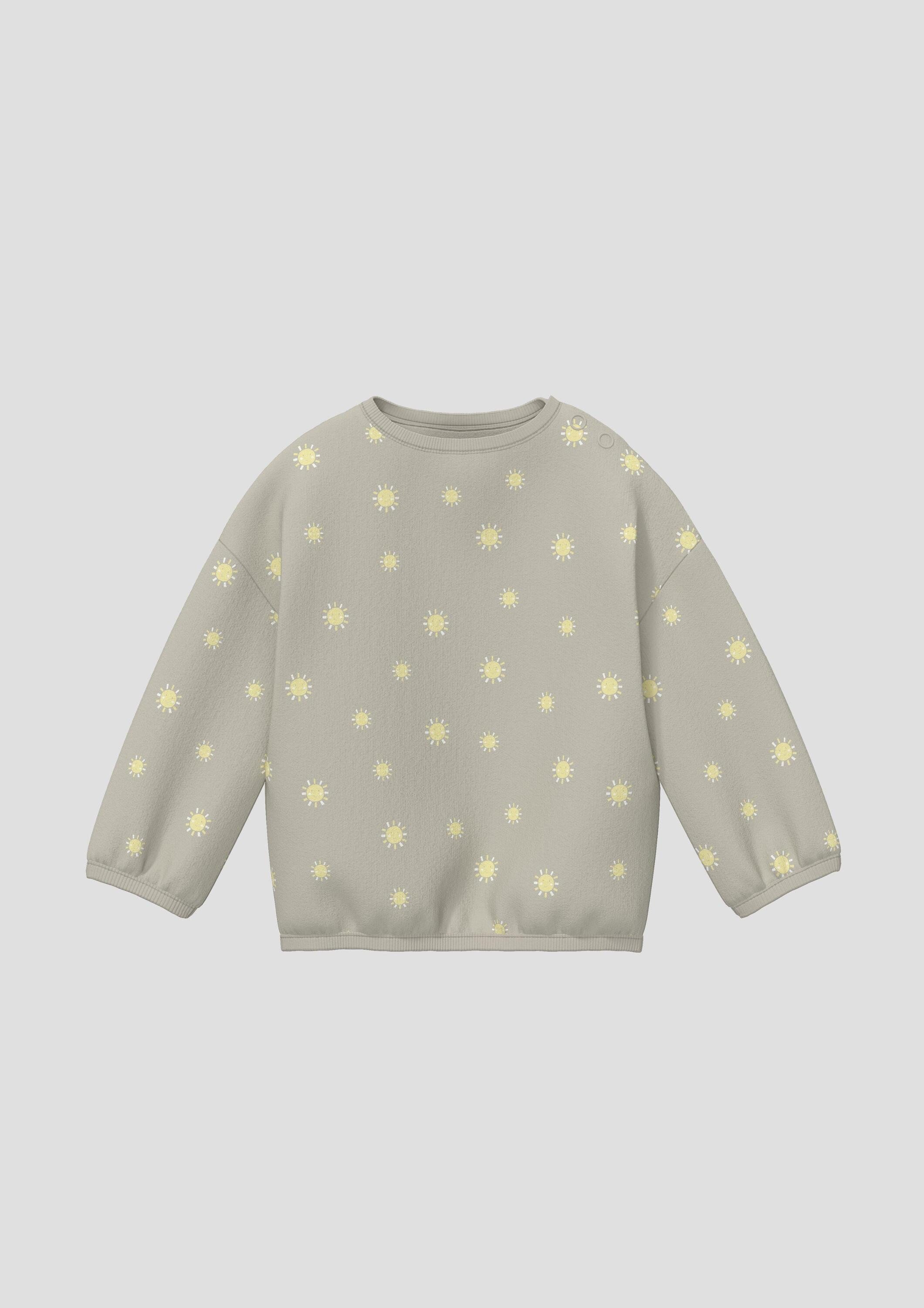 s.Oliver Sweatshirt Sweatshirt Unisex Sweatshirt im Loose Fit