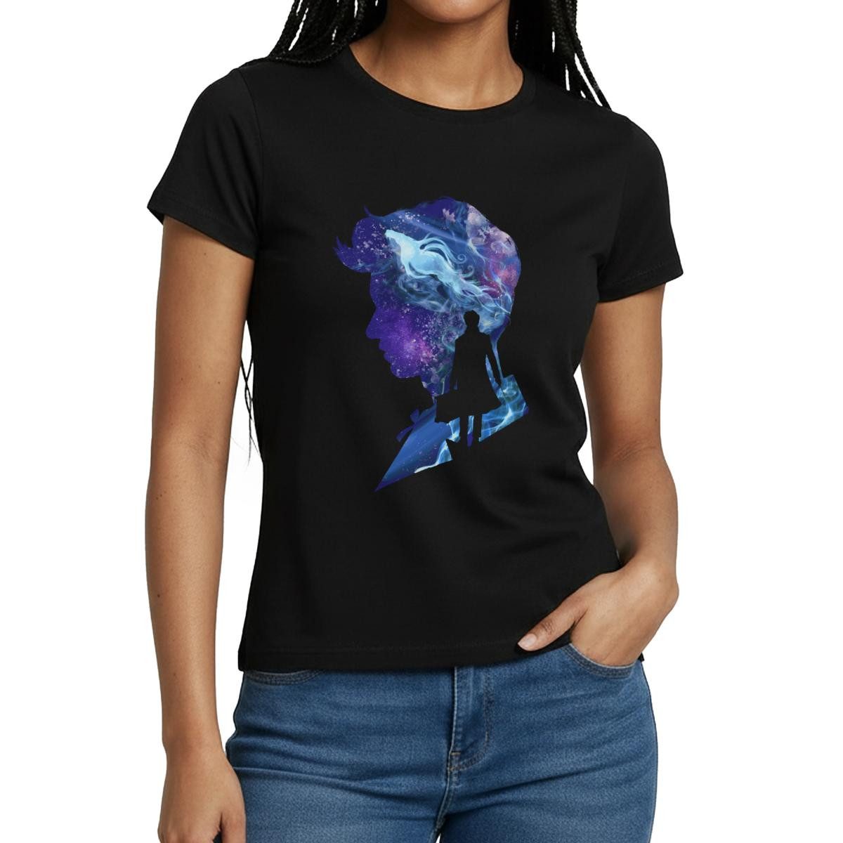 T-Shirt Phantastische Tierwesen Newt Scamander Frauen T-Shirt