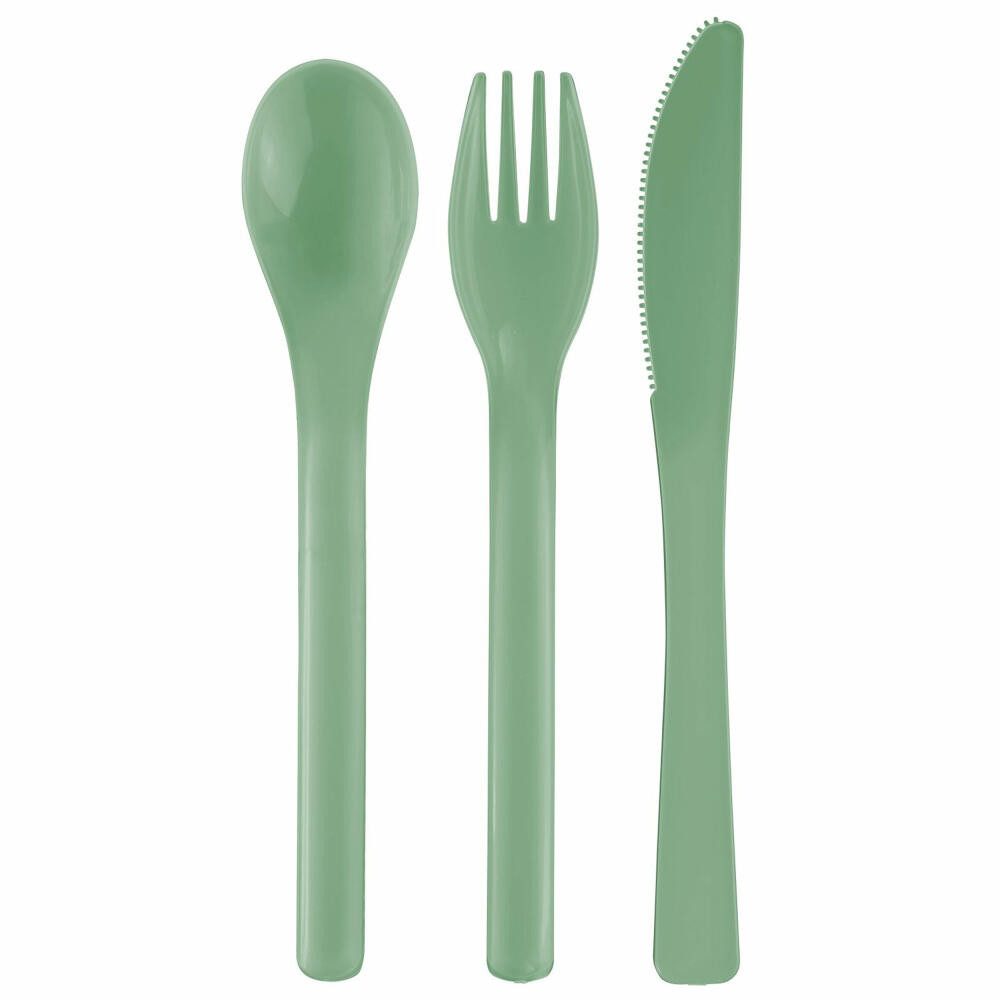 WESTMARK Besteck-Set 2 Sets je 3-teilig – praktisches Besteck-Set mit Messer, Gabel und, Kunststoff (PP) – Bild 3 von 5