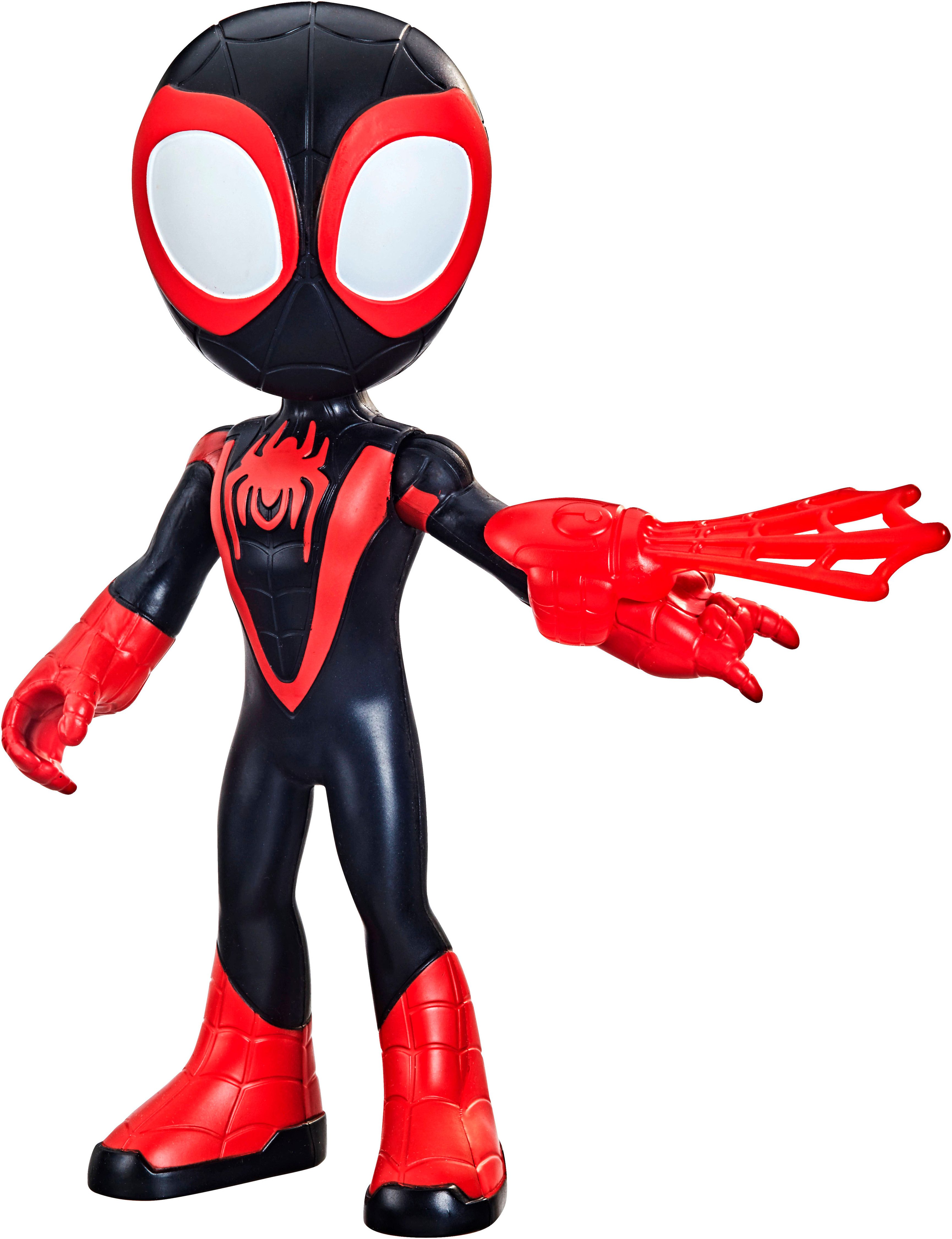 Hasbro Spielfigur Spidey and His Amazing Friends, große Miles Morales: Spider-Man Figur