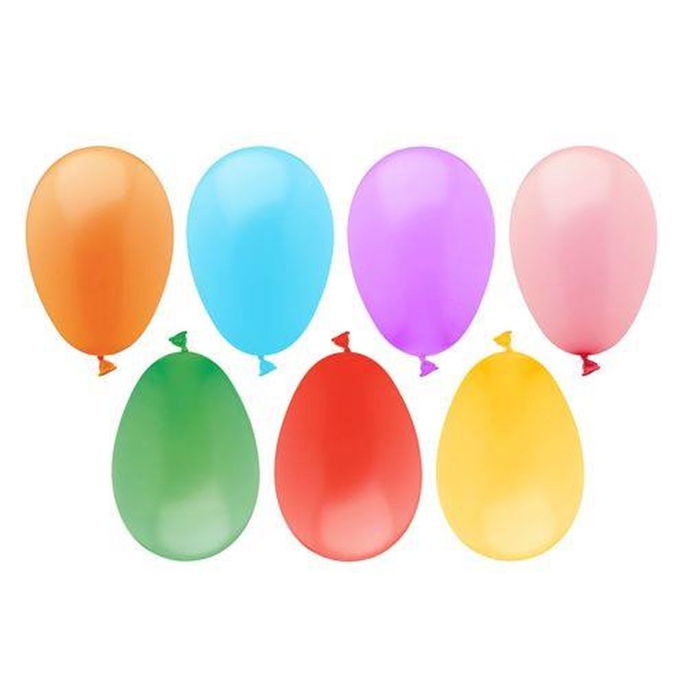 PAPSTAR Luftballon 100 Luftballons farbig sortiert "Wasserbomben"