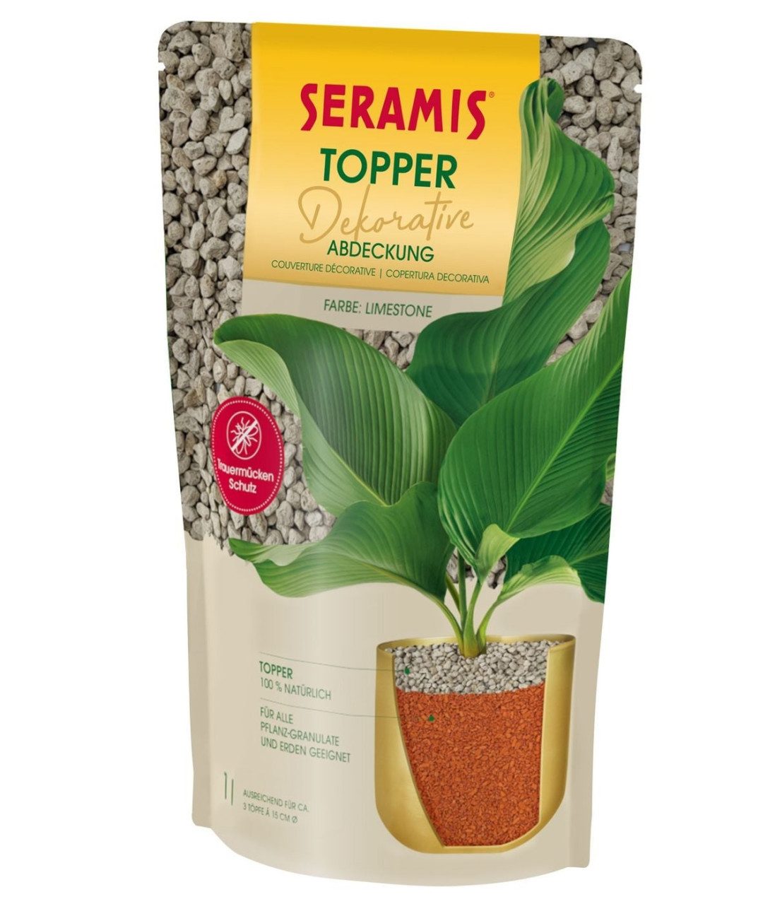 Seramis Pflanzgranulat Seramis Pflanzgranulat Topper limestone 1 L