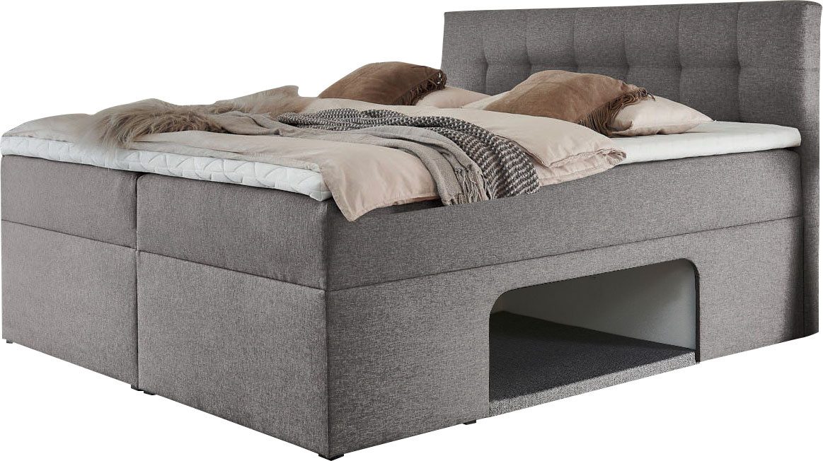 Home affaire Boxbett Carolin, mit Nische inkl. gepolsterter Unterlage für Haustiere