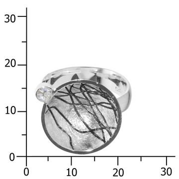 OSTSEE-SCHMUCK Silberring - Runo - Sarah Vicenza - Silber 925/000 - Zirkonia (1-tlg)