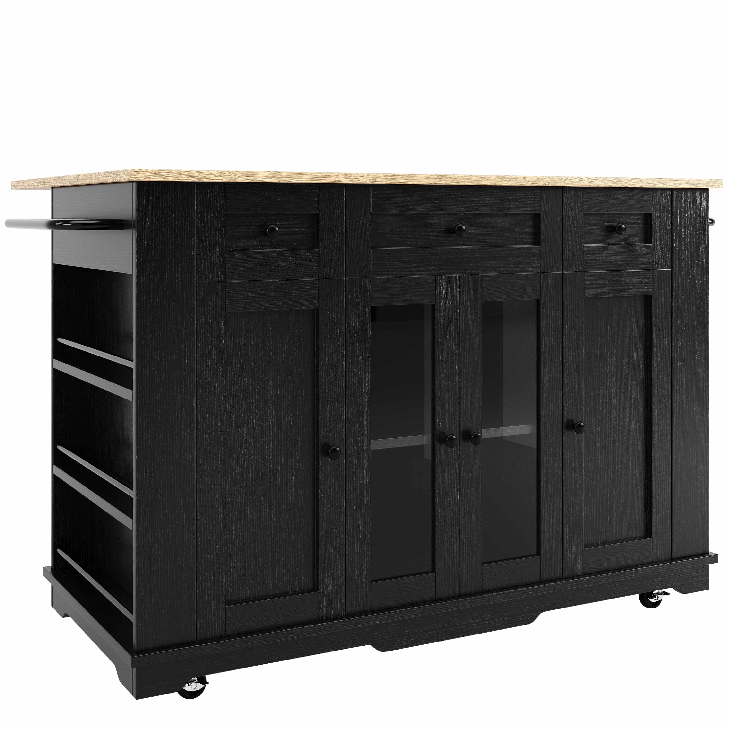BBWL Sideboard Multifunktionale Küchenschränke mit klappbaren Arbeitsplatte günstig online kaufen