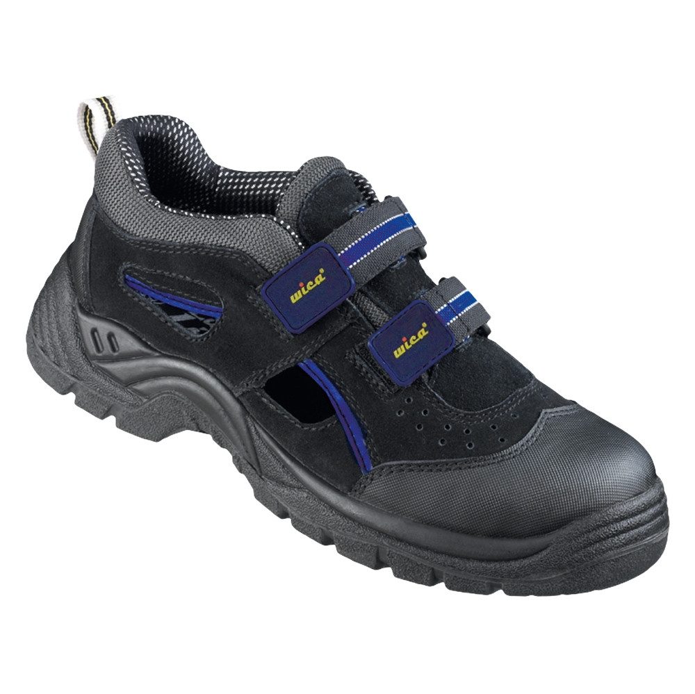 Wica TEMPLIN Sandalen LUCKY LINE Schwarz/Blau EN ISO 20345 S1, Gr.36 Sandale