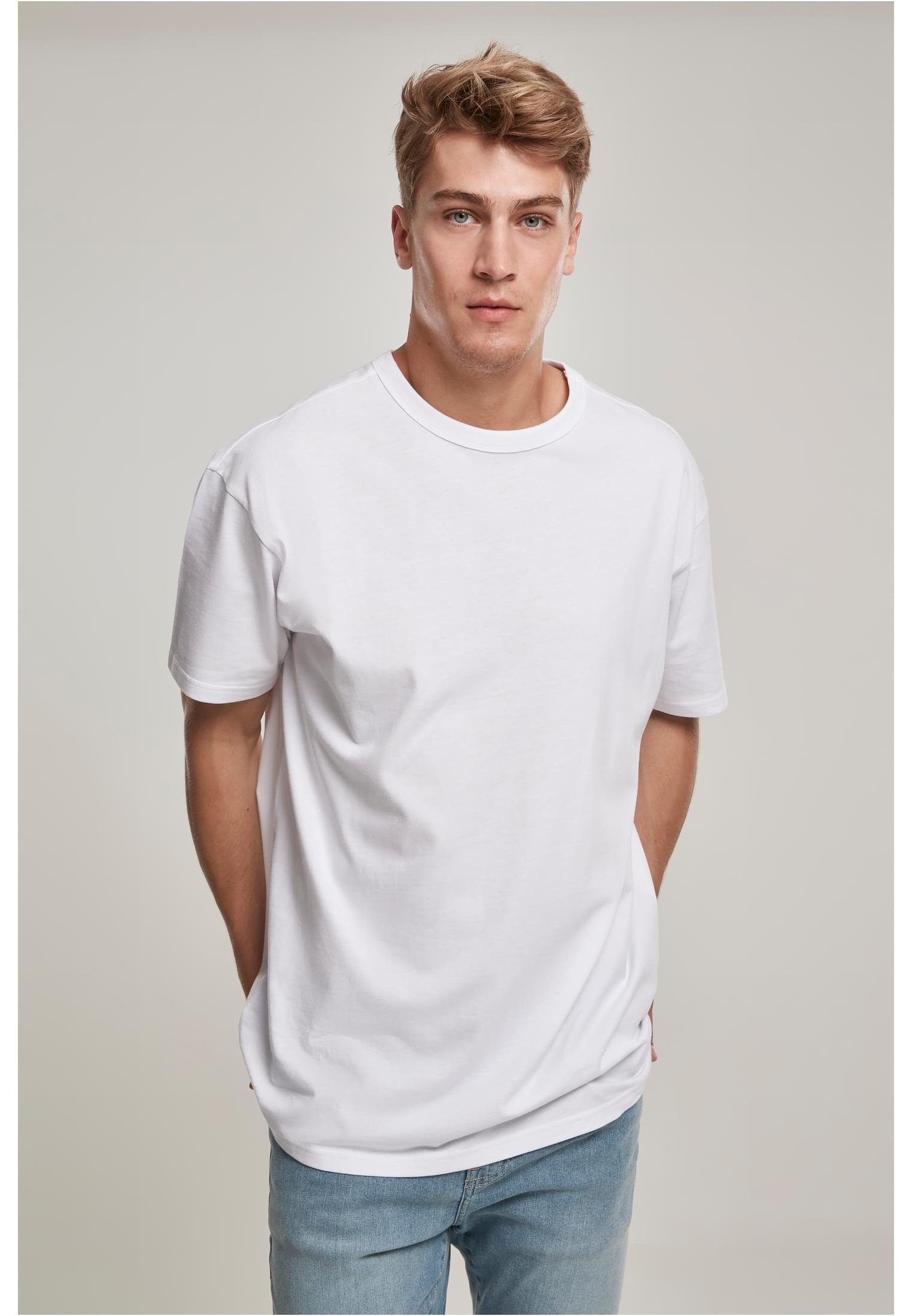 URBAN CLASSICS T-Shirt Herren Organic Basic Tee (1-tlg) white