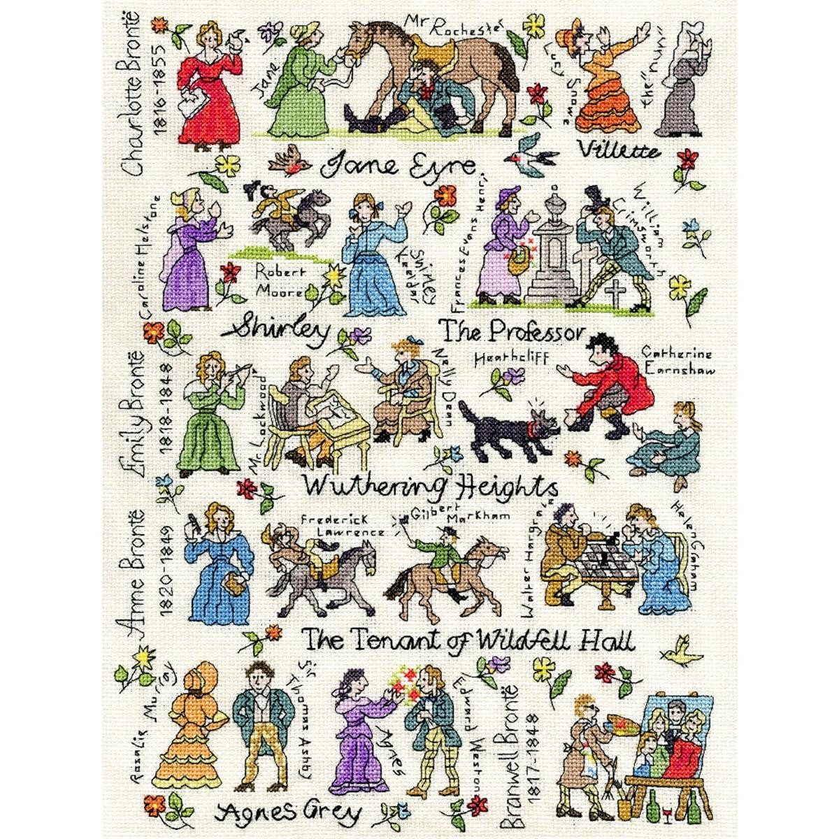 Kreativset Bothy Threads Kreuzstich-Set "Brontes"