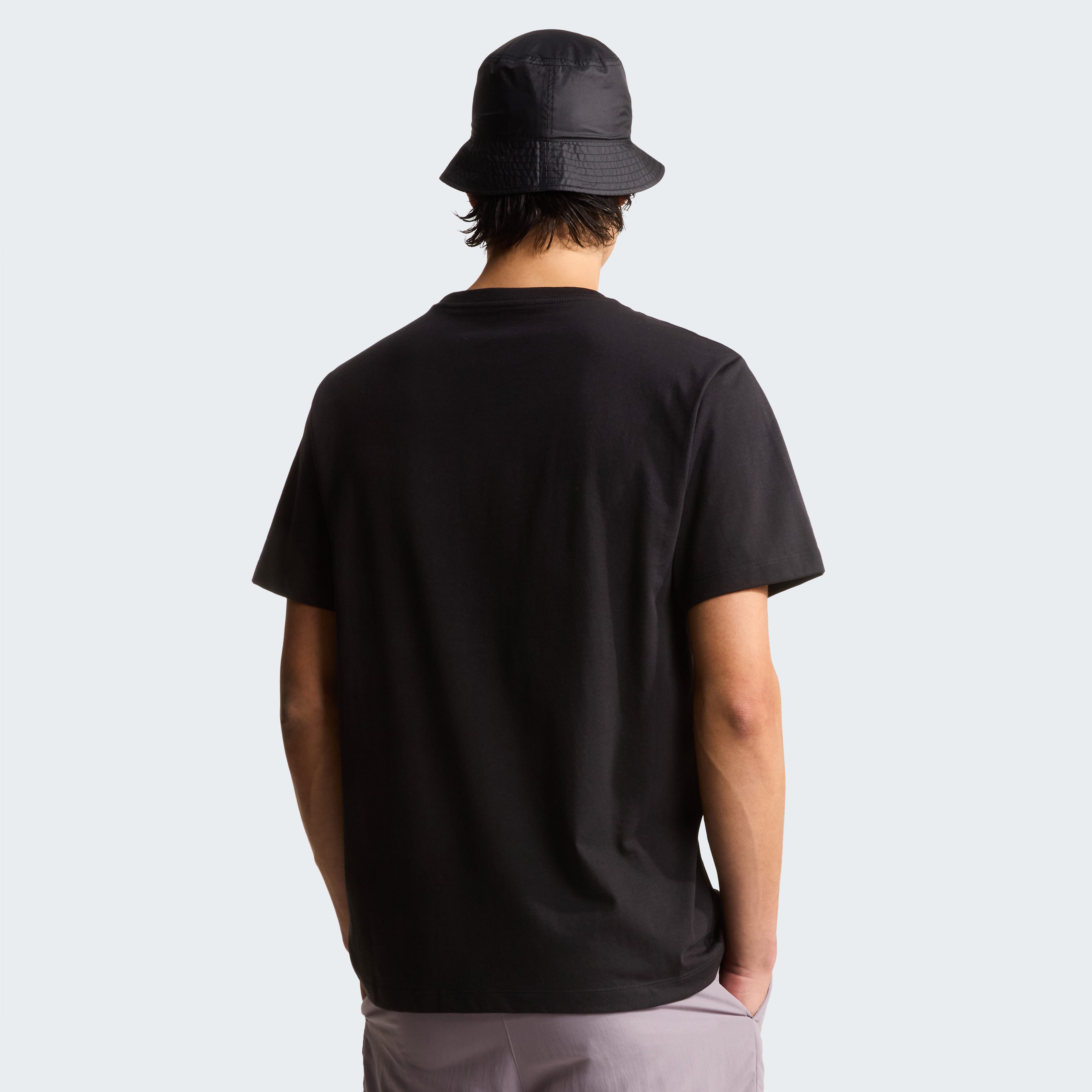 The North Face T-Shirt M EVOLUTION SIMPLE DOME REGULAR SHORT SL normale Passform, Kurzarm, für den Alltag, aus Poly-Baumwolle
