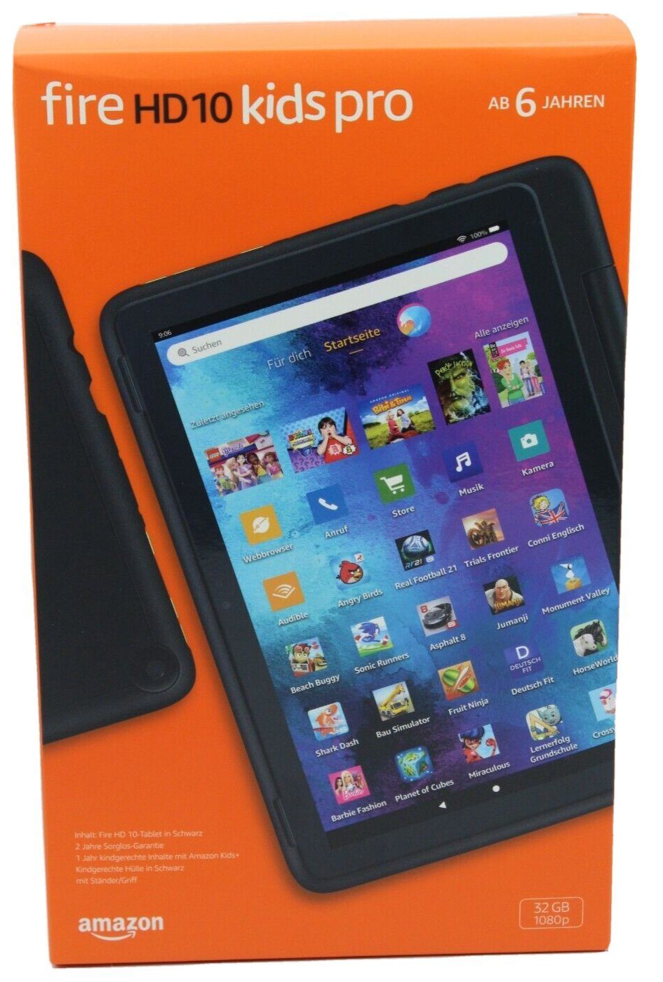 Fire HD 10 Kids Pro-Tablet, 25,6 cm (10,1 Zoll), 32 GB Grafiktablett