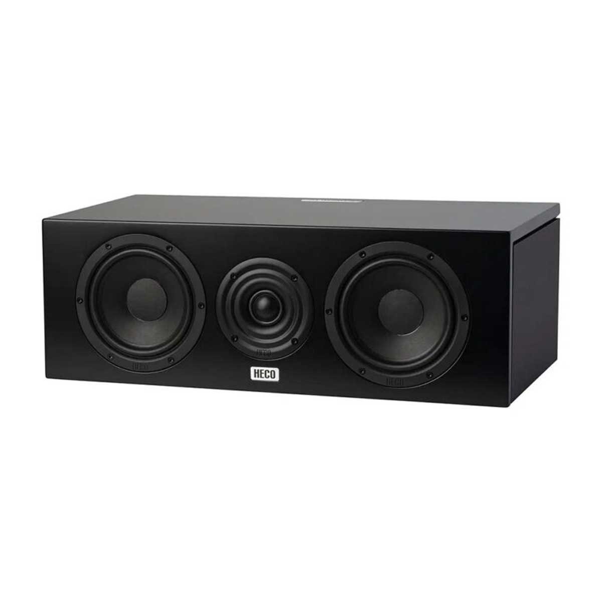 Heco Aurora XT Center 30 black 2-Wege-Bassreflex Center-Lautsprecher