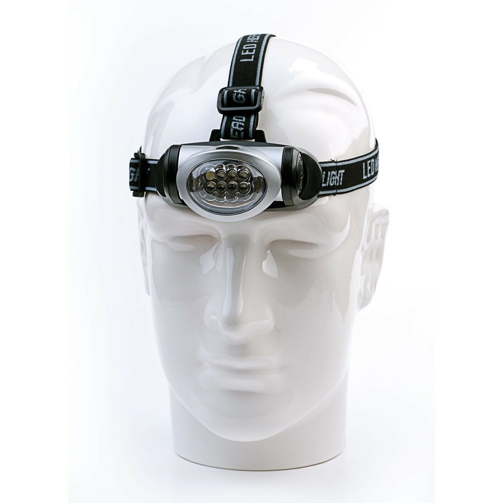 Behr Kopflampe Kopflampe 8LED - Stirnlampe Licht - Super Hell und bequem (1-St), Winkelbar