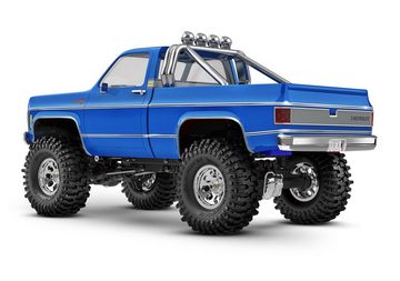 Traxxas RC-Auto Traxxas RC Crawler TRX-4M Chevy K10 4x4 lifted blau 1:18 RTR