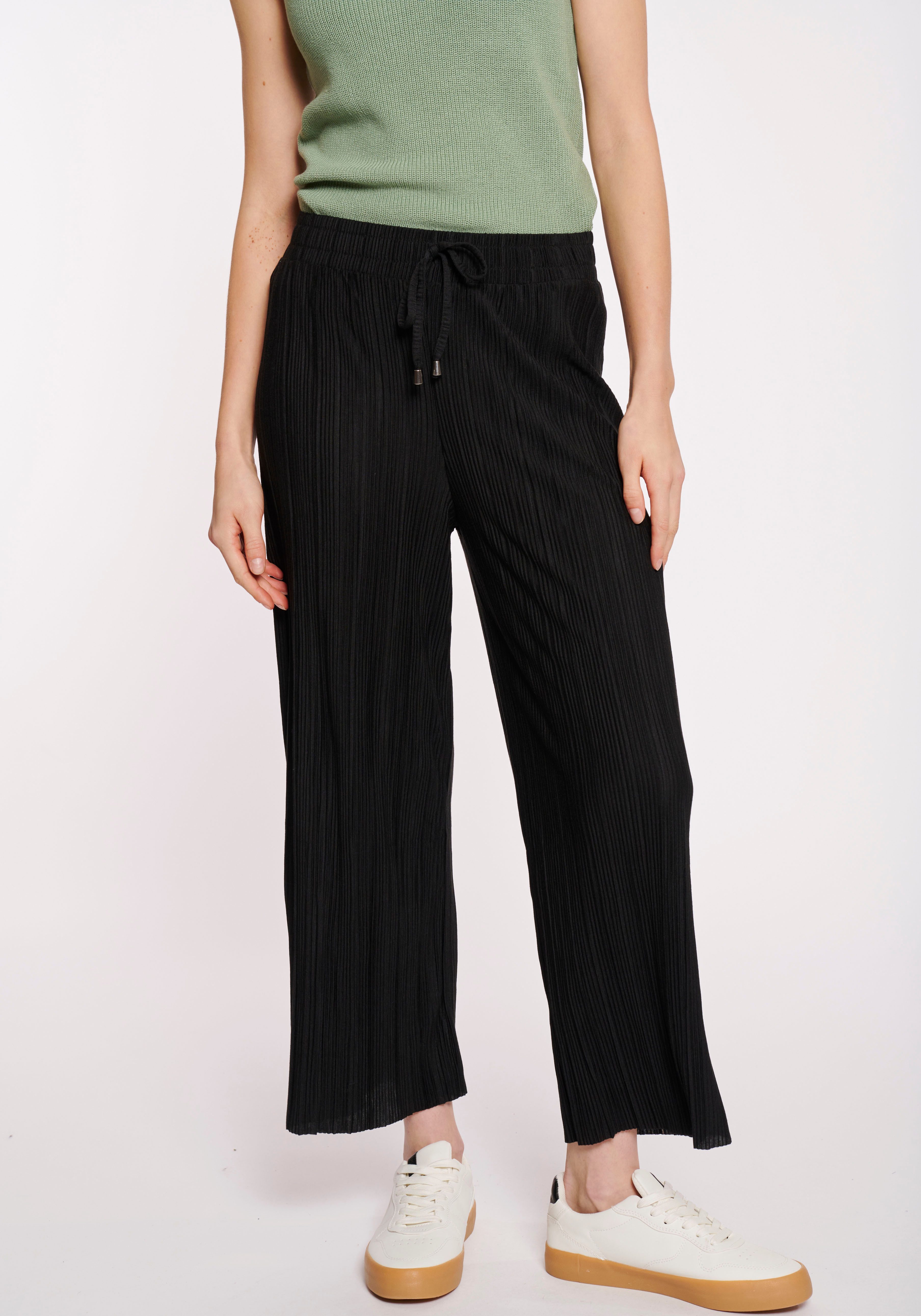 HaILY’S Schlupfhose 3/4 P TR Lo44retta Sommerhose, mit Plisseefalten günstig online kaufen