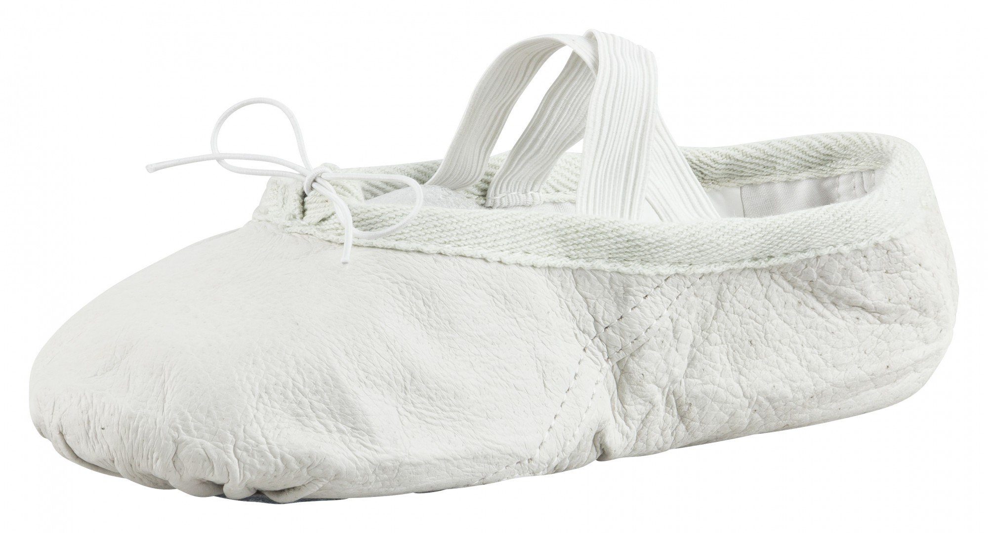 tanzmuster Ballettschuhe Toni aus Leder mit geteilter Ledersohle Tanzschuh Ballettschläppchen für Mädchen