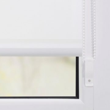Seitenzugrollo Klemmfix Motiv Eule Sweety, LICHTBLICK ORIGINAL, Lichtschutz, ohne Bohren, freihängend, Klemmfix, bedruckt