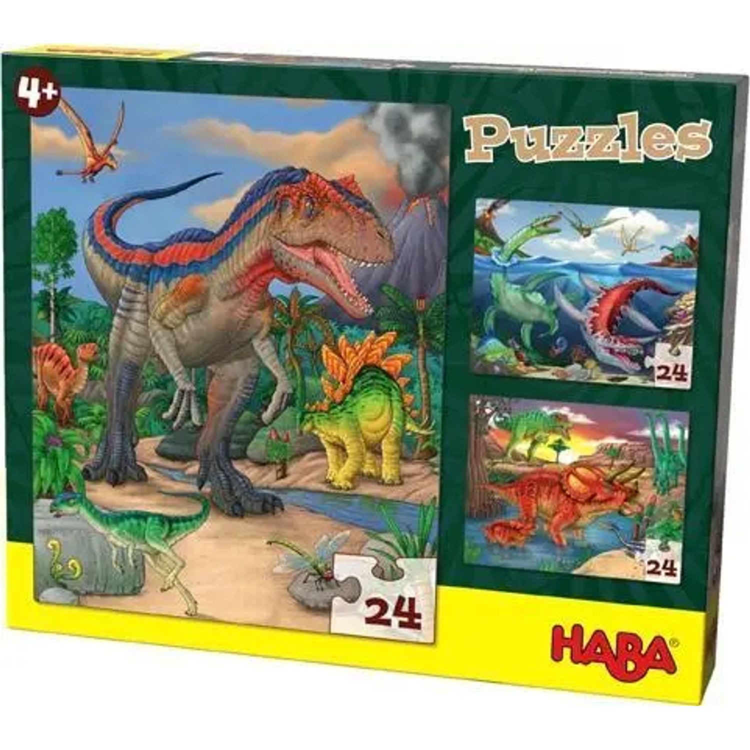 Puzzle Puzzles Dinosaurier, Puzzleteile