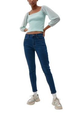 QS Lederjacke Ankle-Jeans Sadie / Skinny Fit / High Rise / Skinny Leg