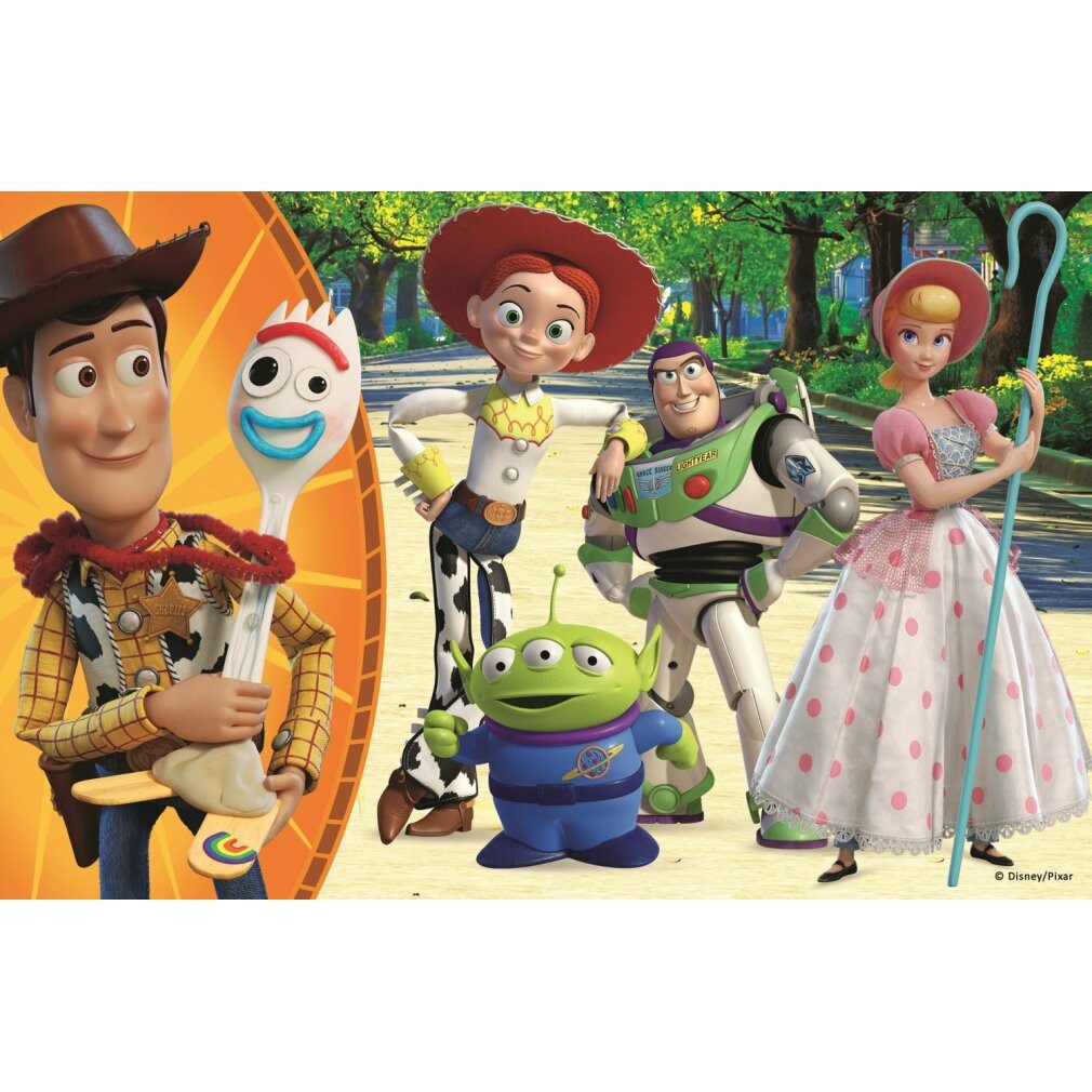 Trefl Puzzle Puzzle Toy Story 4: Woody und Buzz 54 Teile, Puzzleteile