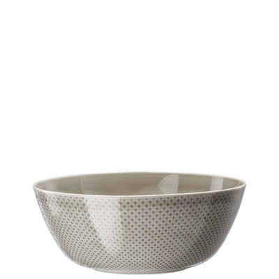 Rosenthal Salatschüssel »Junto Pearl Grey Schüssel 26 cm«, Porzellan, (1-tlg)
