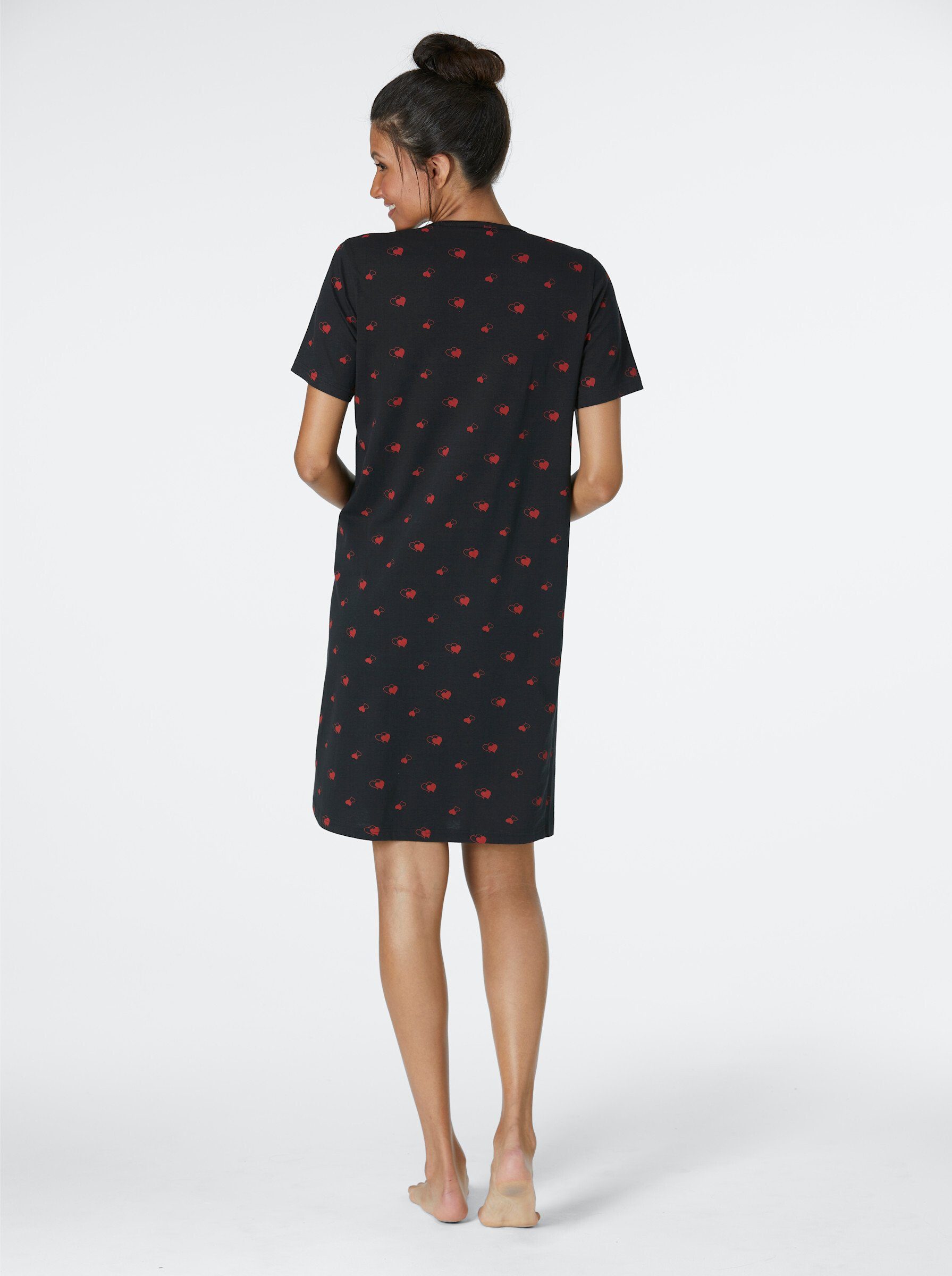 Witt Sleepshirt Sleepshirts Kurzarm (2-tlg)