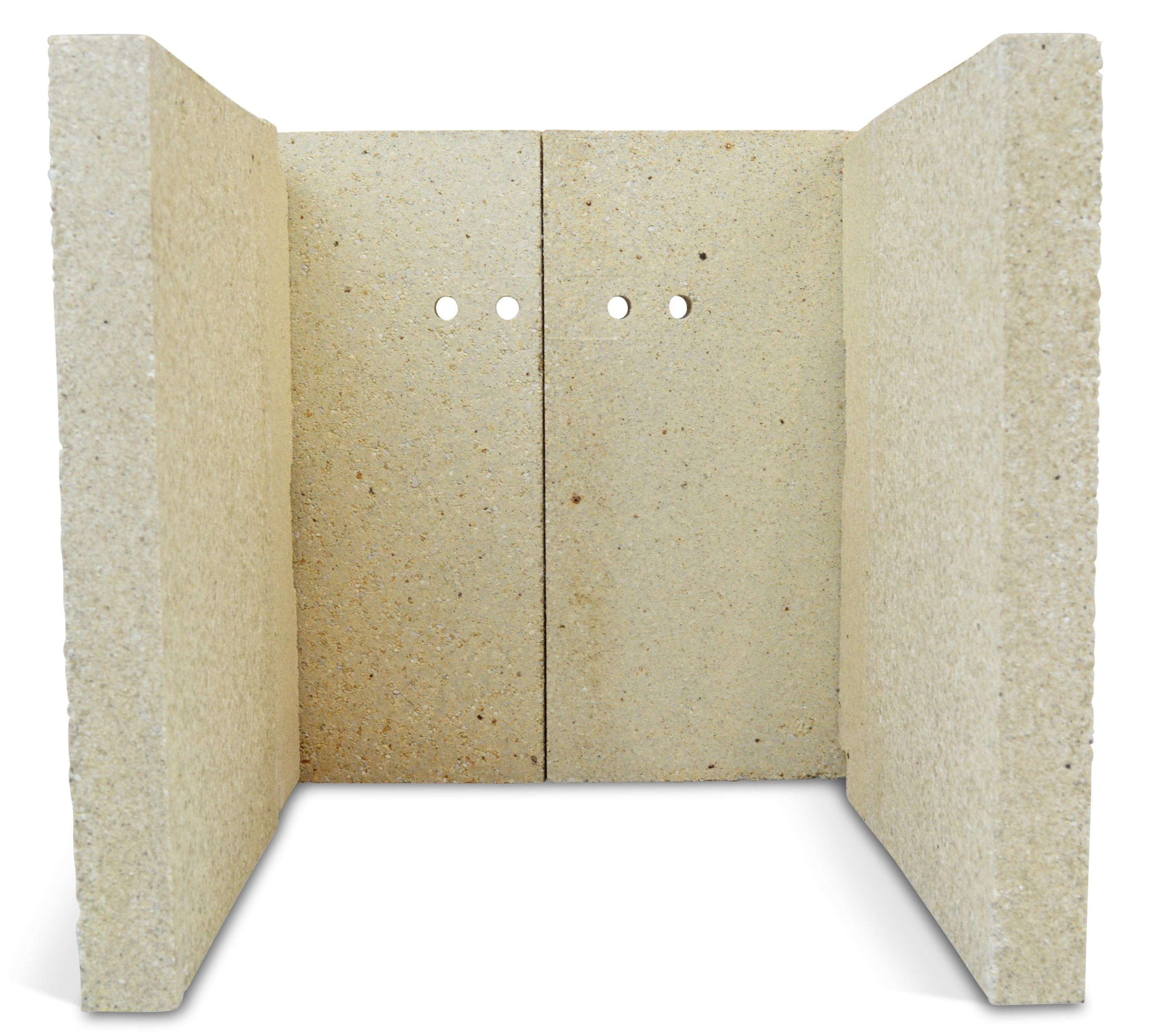 kaminXpert Feuerraumplatten für Wamsler Saturn KF 108 Kaminofen Ersatzteil Feuerraumauskleidung