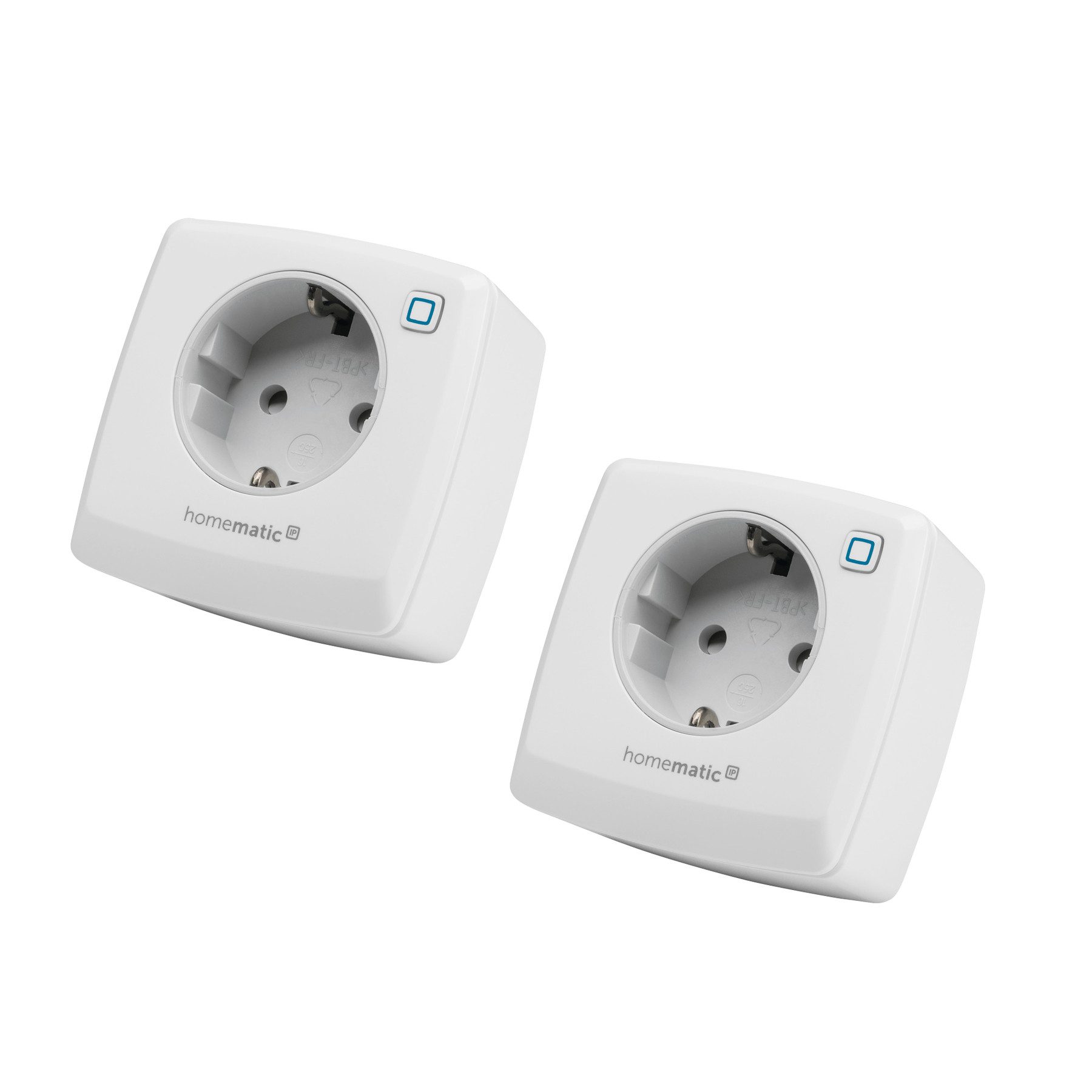 Steckdose HOMEMATIC IP 157338A0, Schaltsteckdose, 2 Stück