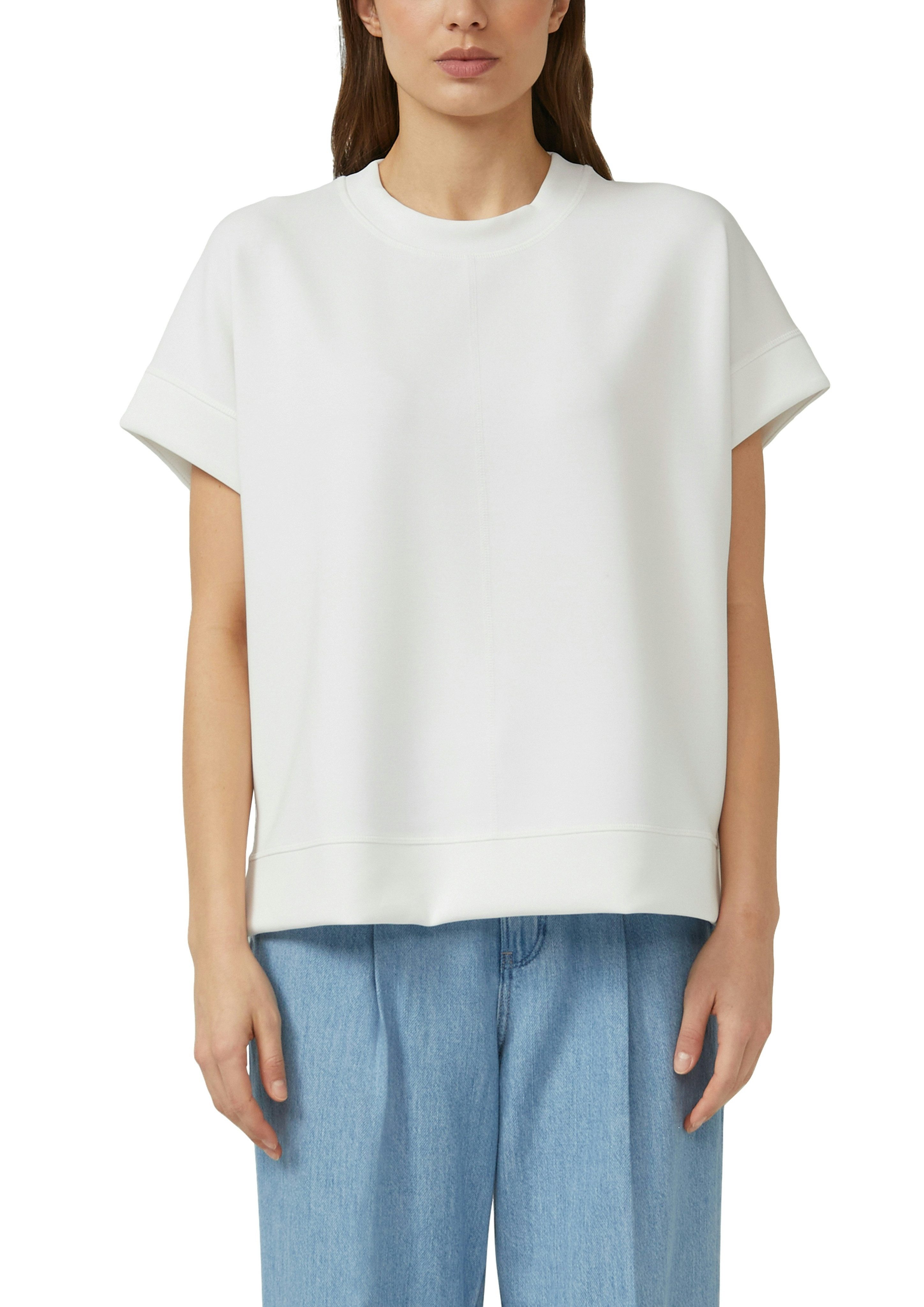 s.Oliver Sweater Halbarm-Sweater mit Stretch