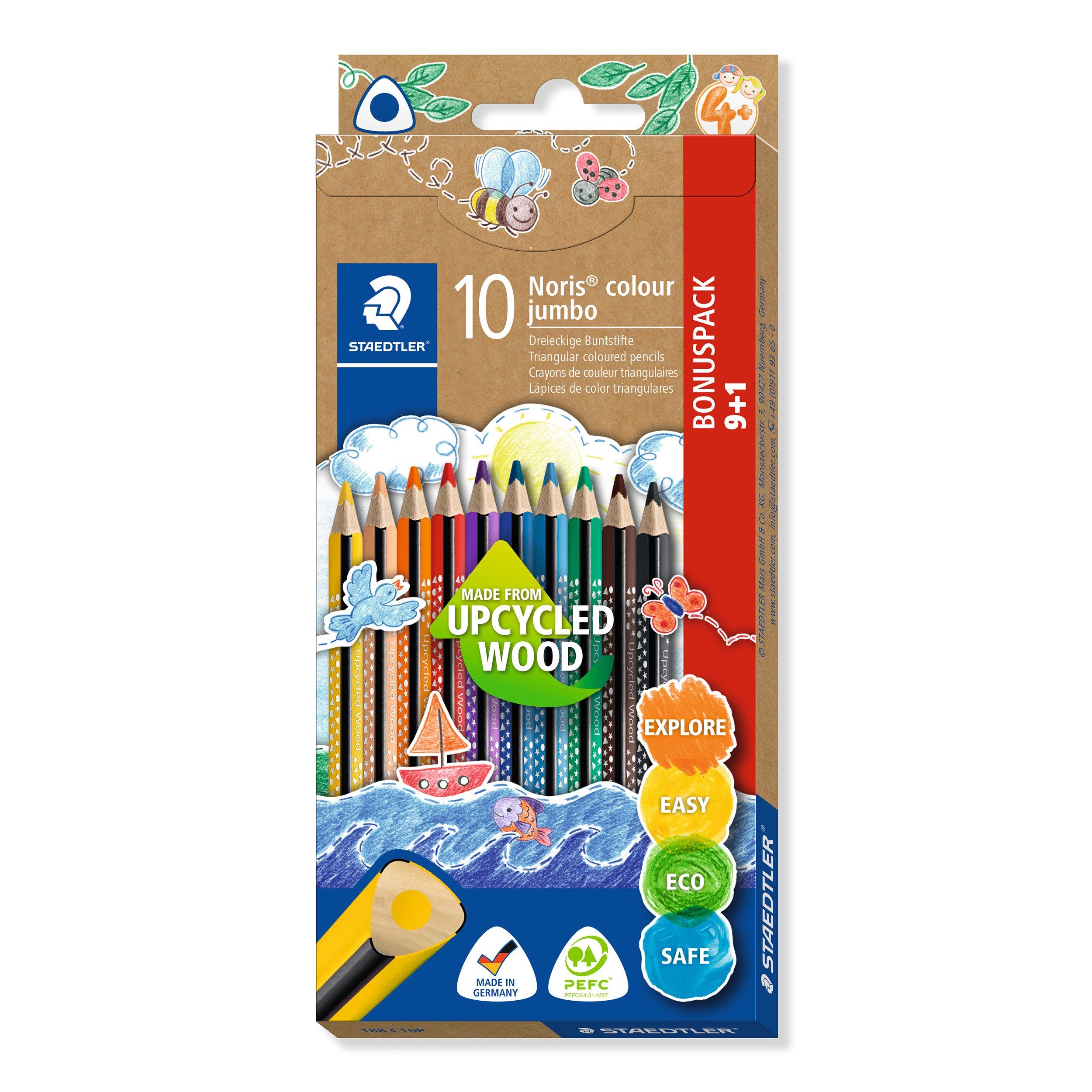 STAEDTLER Buntstift Buntstift Noris col jumbo