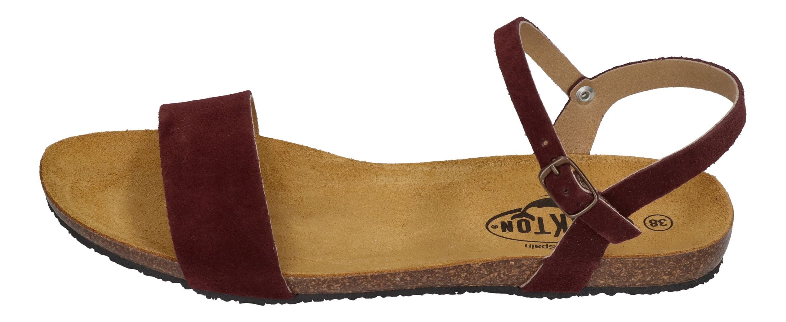 Plakton MAM AMBO 575725 Sandalette Afelpado Granate
