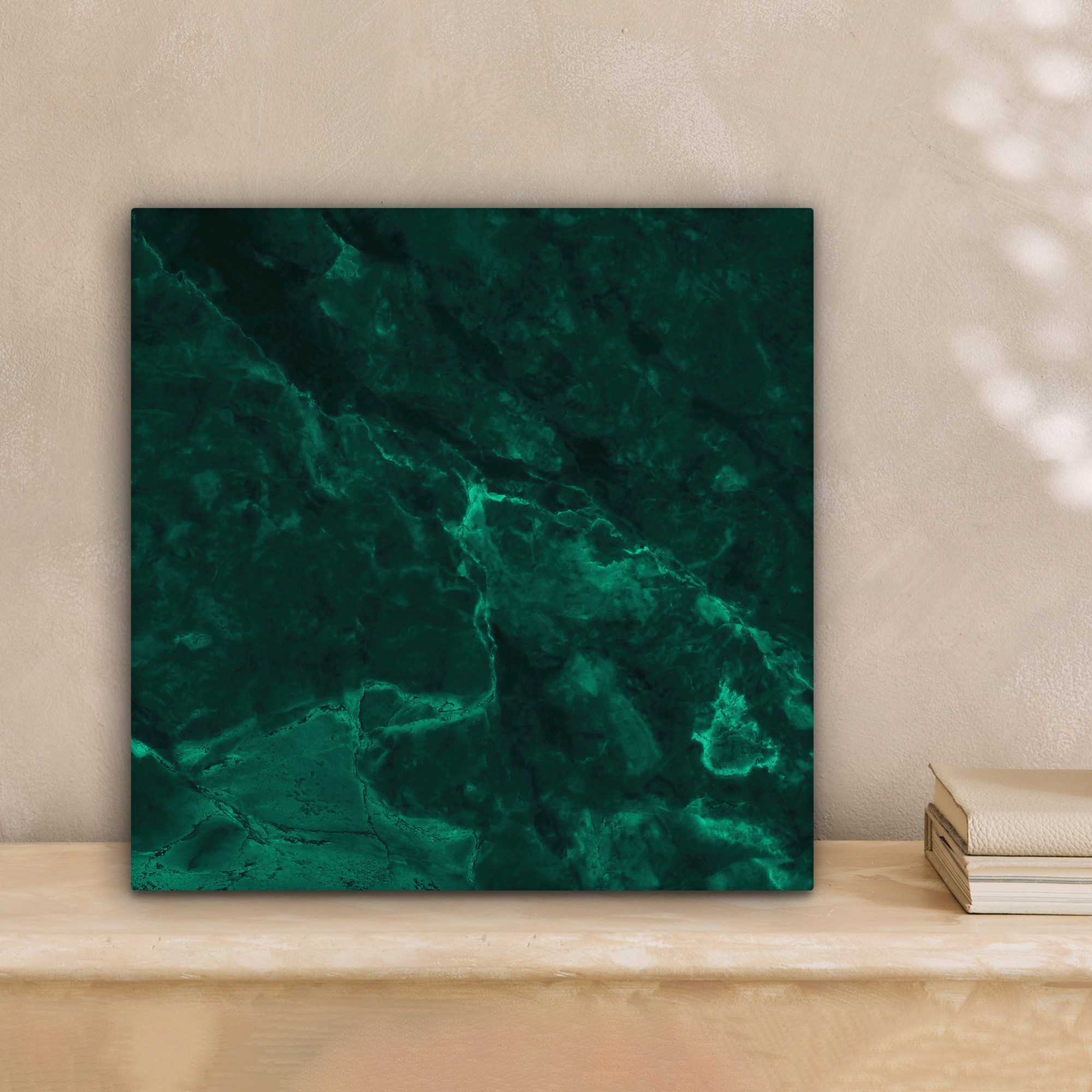 OneMillionCanvasses® Leinwandbild Marmor - Limone - günstig online kaufen