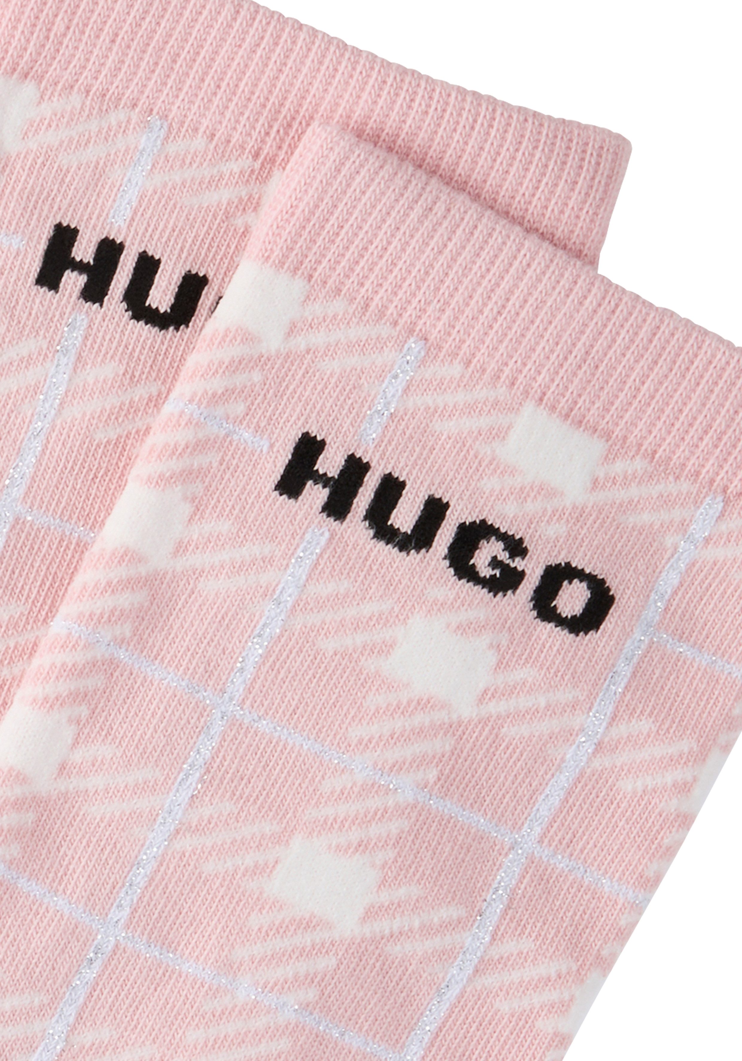 HUGO Freizeitsocken 4PQS GIFT CHECK C mit Label günstig online kaufen