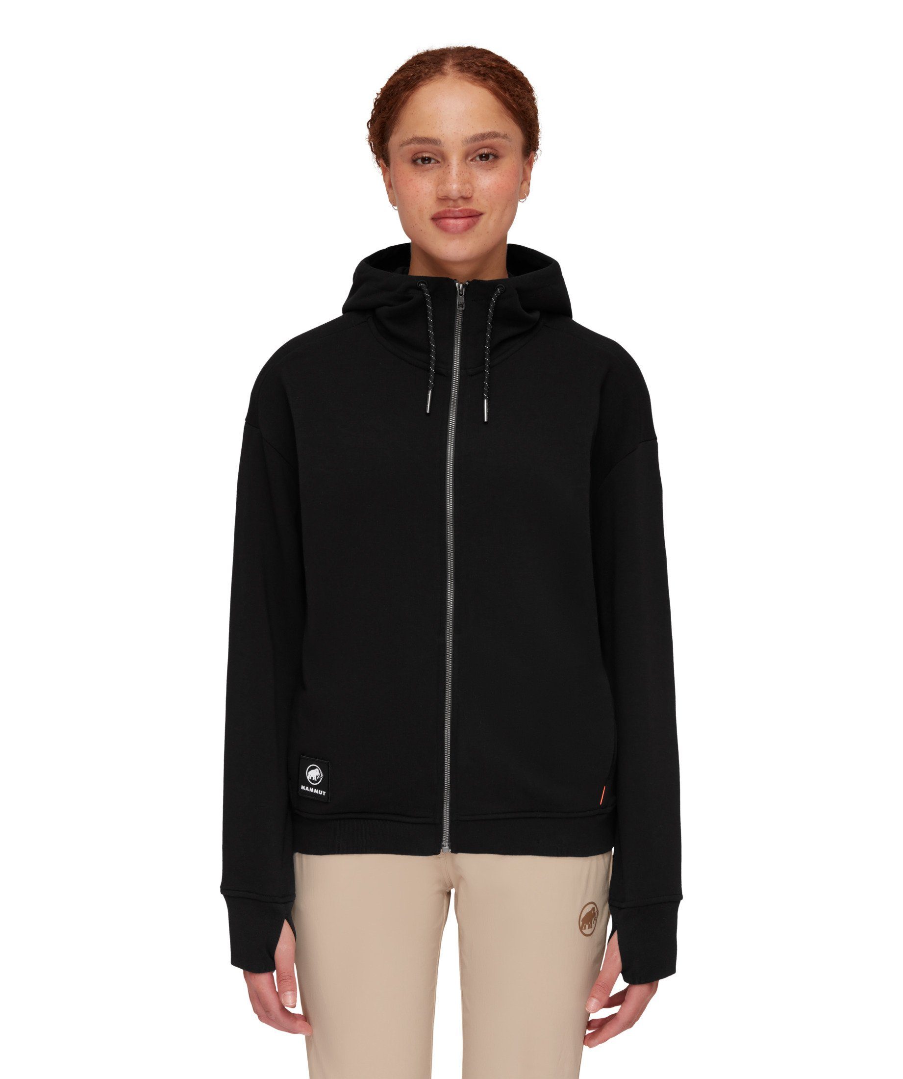 Fleecejacke Women Jacket ML black Mammut Hooded Mammut