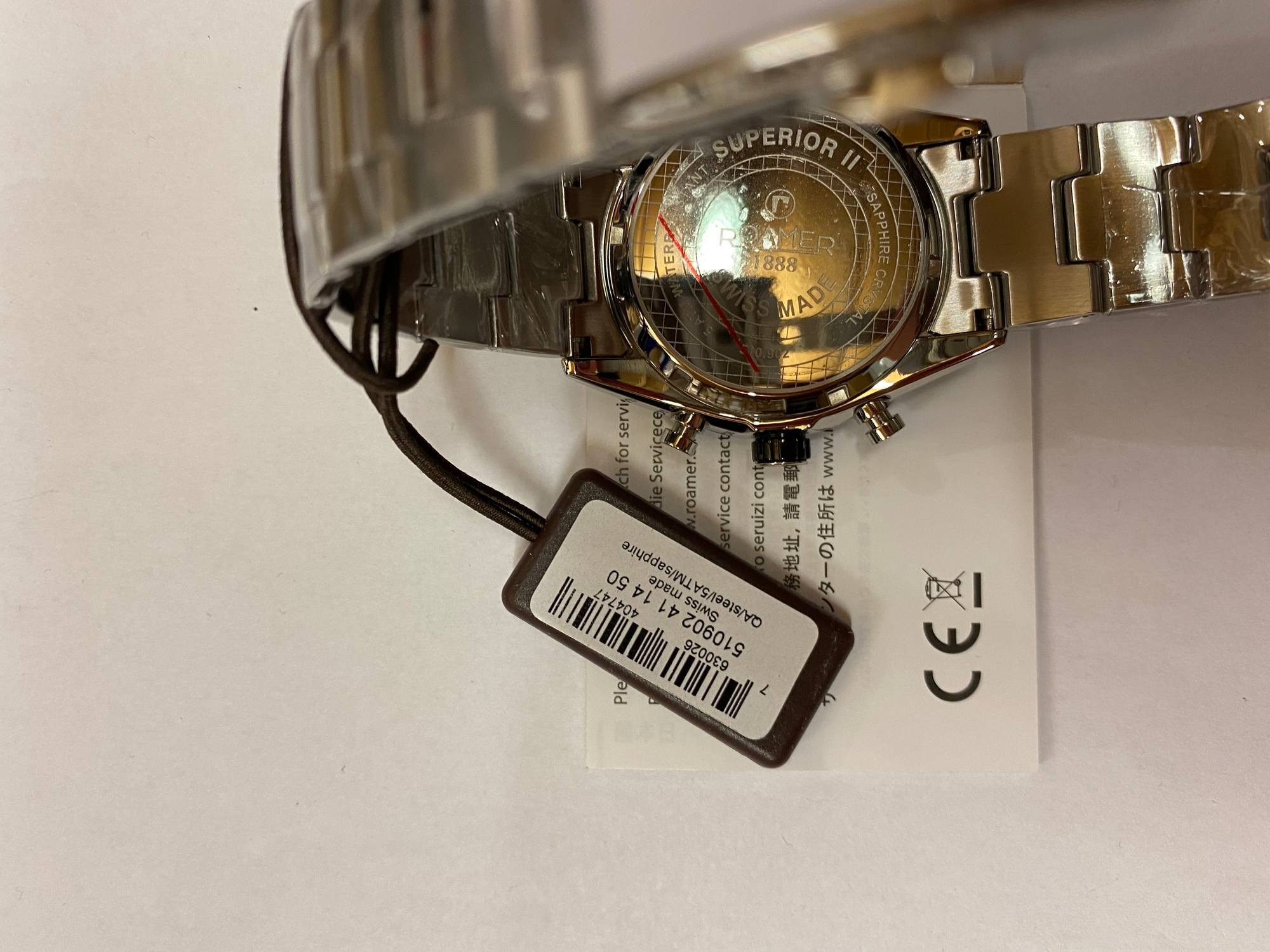 Roamer Schweizer Uhr Superior Chrono II